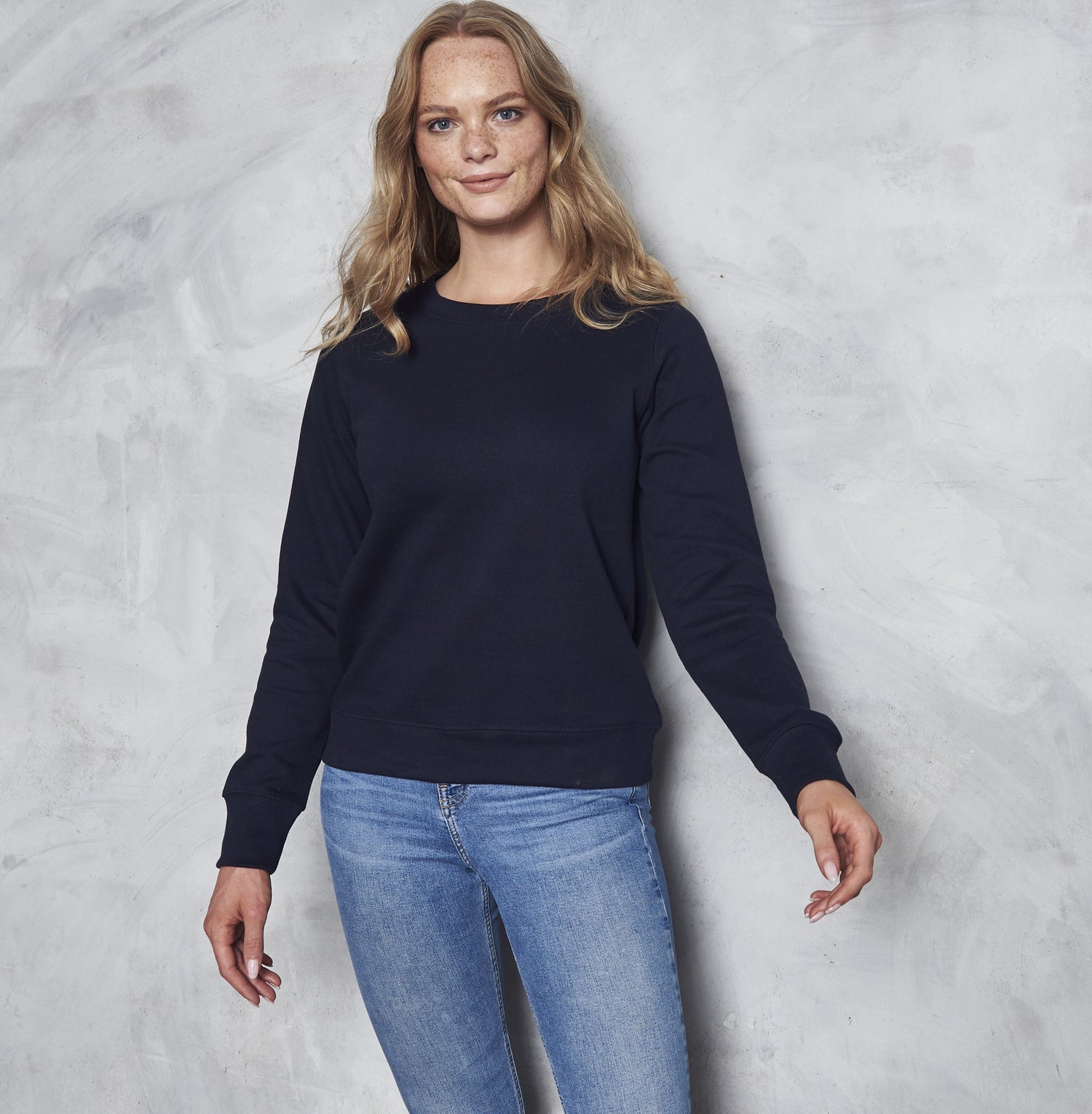 Ladies Sweatshirt | NEW FRENCH NAVY