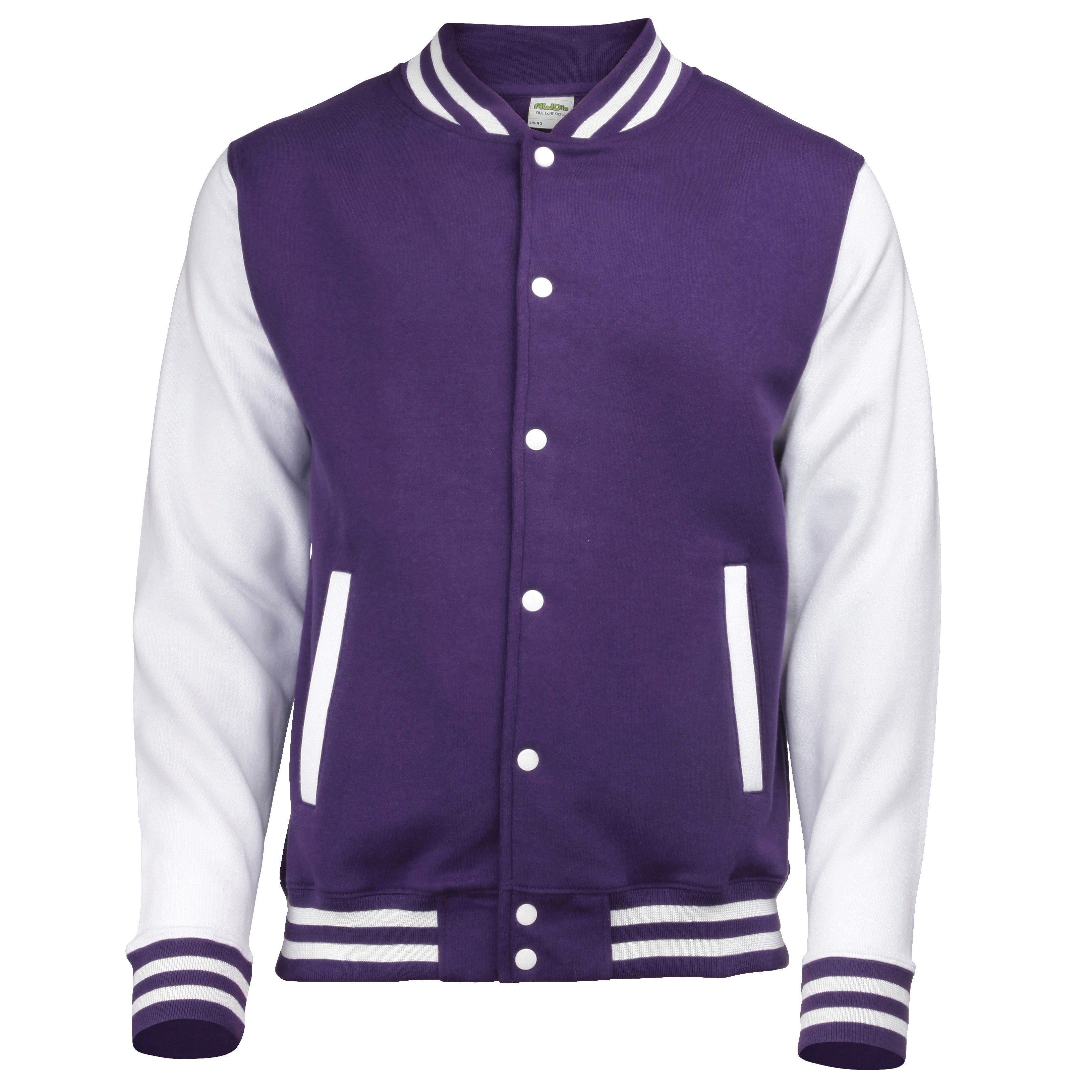 Varsity Jacket | PURPLE/ARCTIC WHITE