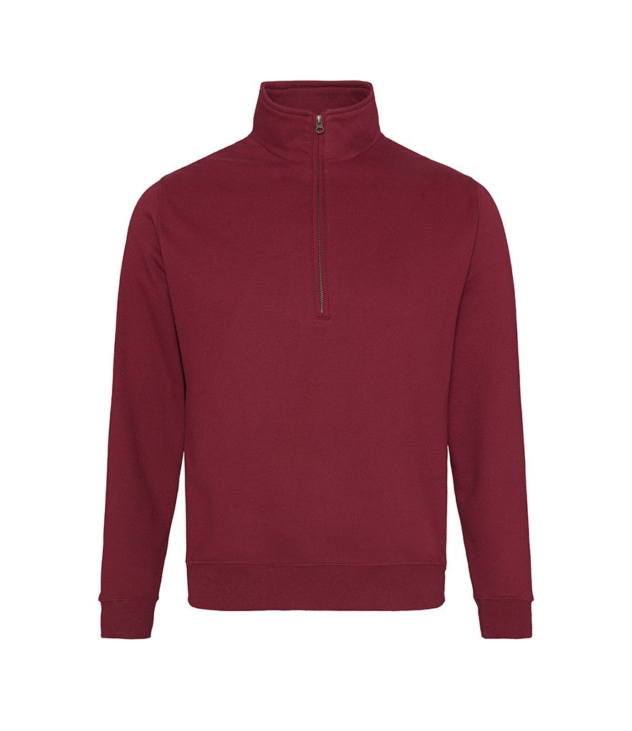 Sophomore 1/4 Zip Sweat | BURGUNDY