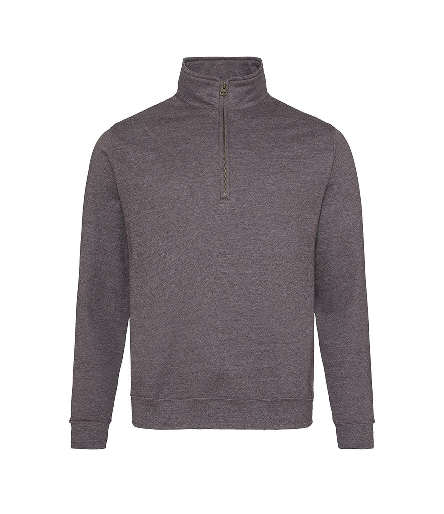 Sophomore 1/4 Zip Sweat | CHARCOAL