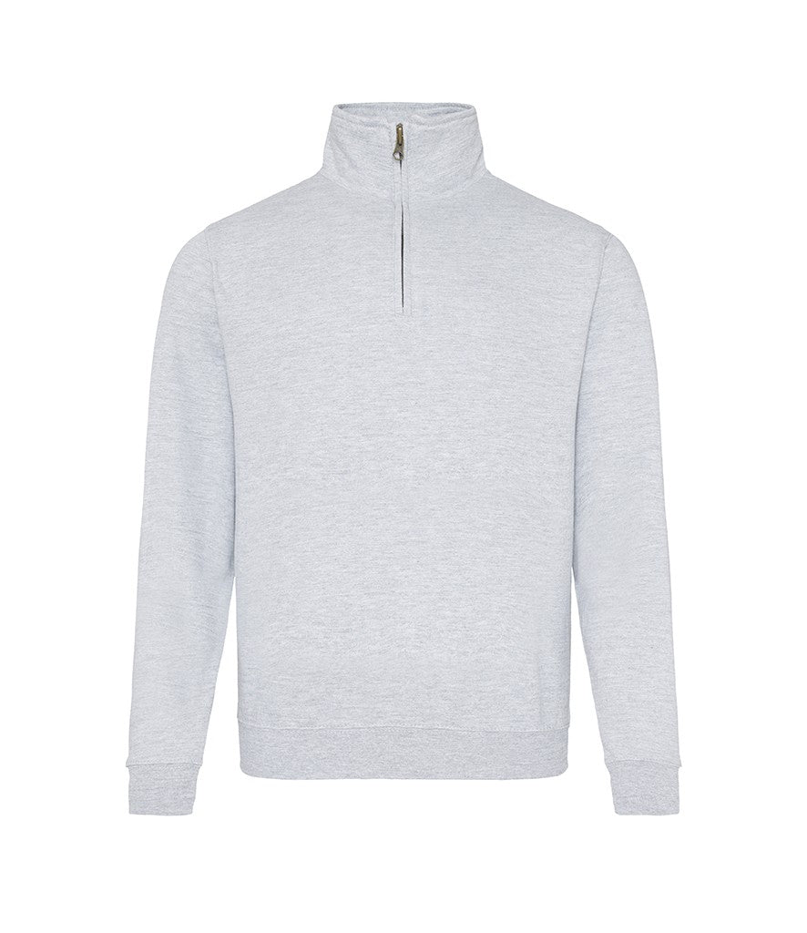 Sophomore 1/4 Zip Sweat | HEATHER GREY