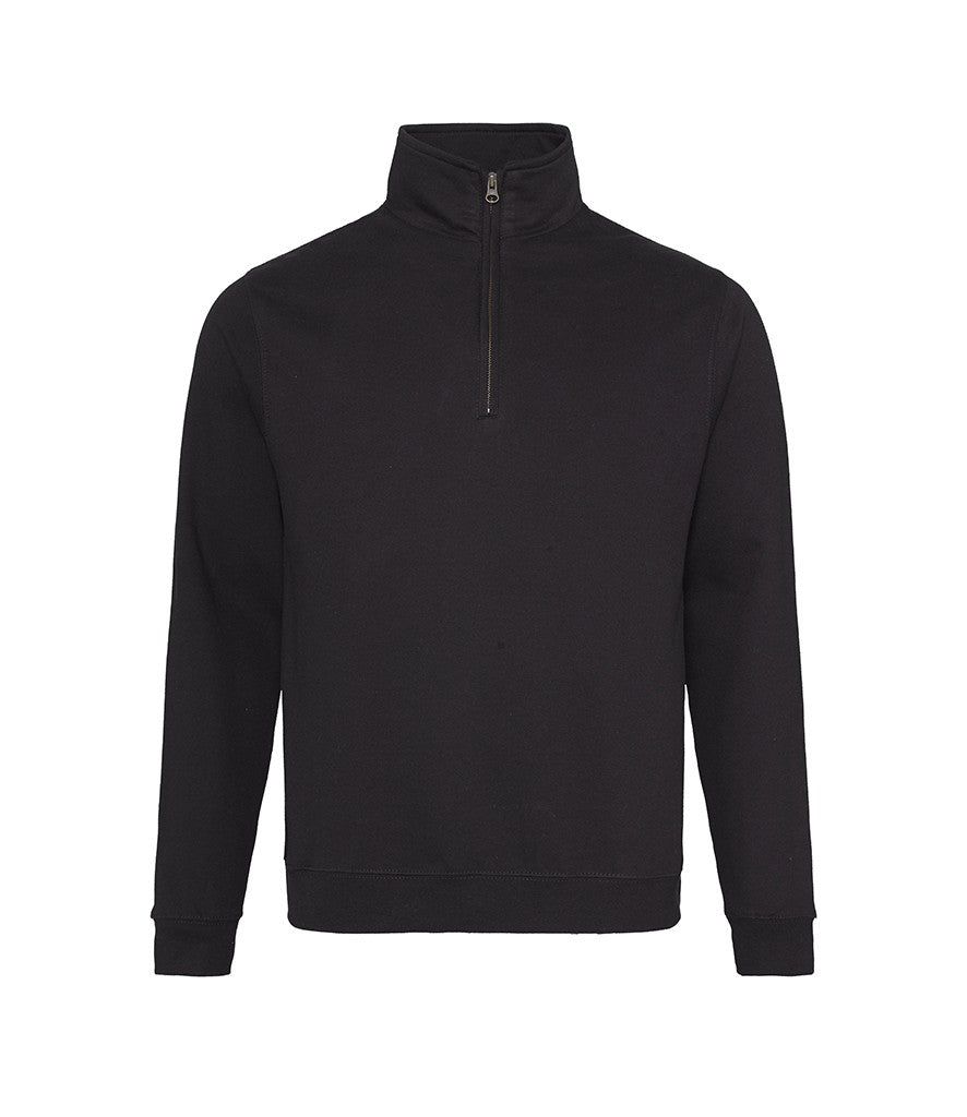 Sophomore 1/4 Zip Sweat | JET BLACK