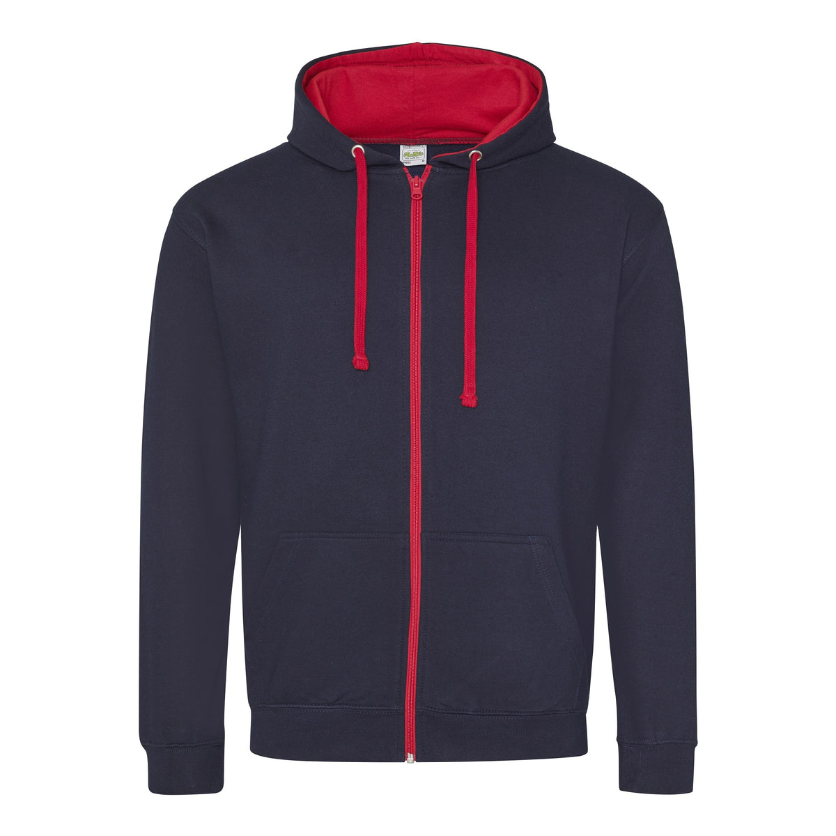 Varsity Zoodie | NEW FRENCH NAVY/FIRE RED
