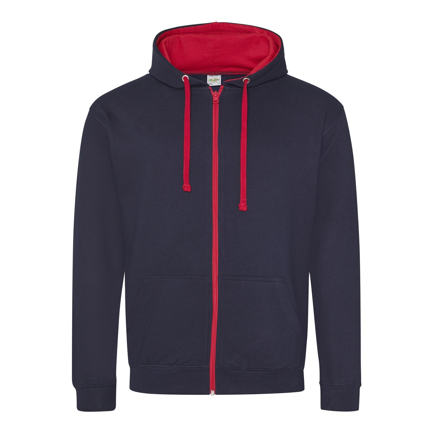 Varsity Zoodie | NEW FRENCH NAVY/FIRE RED