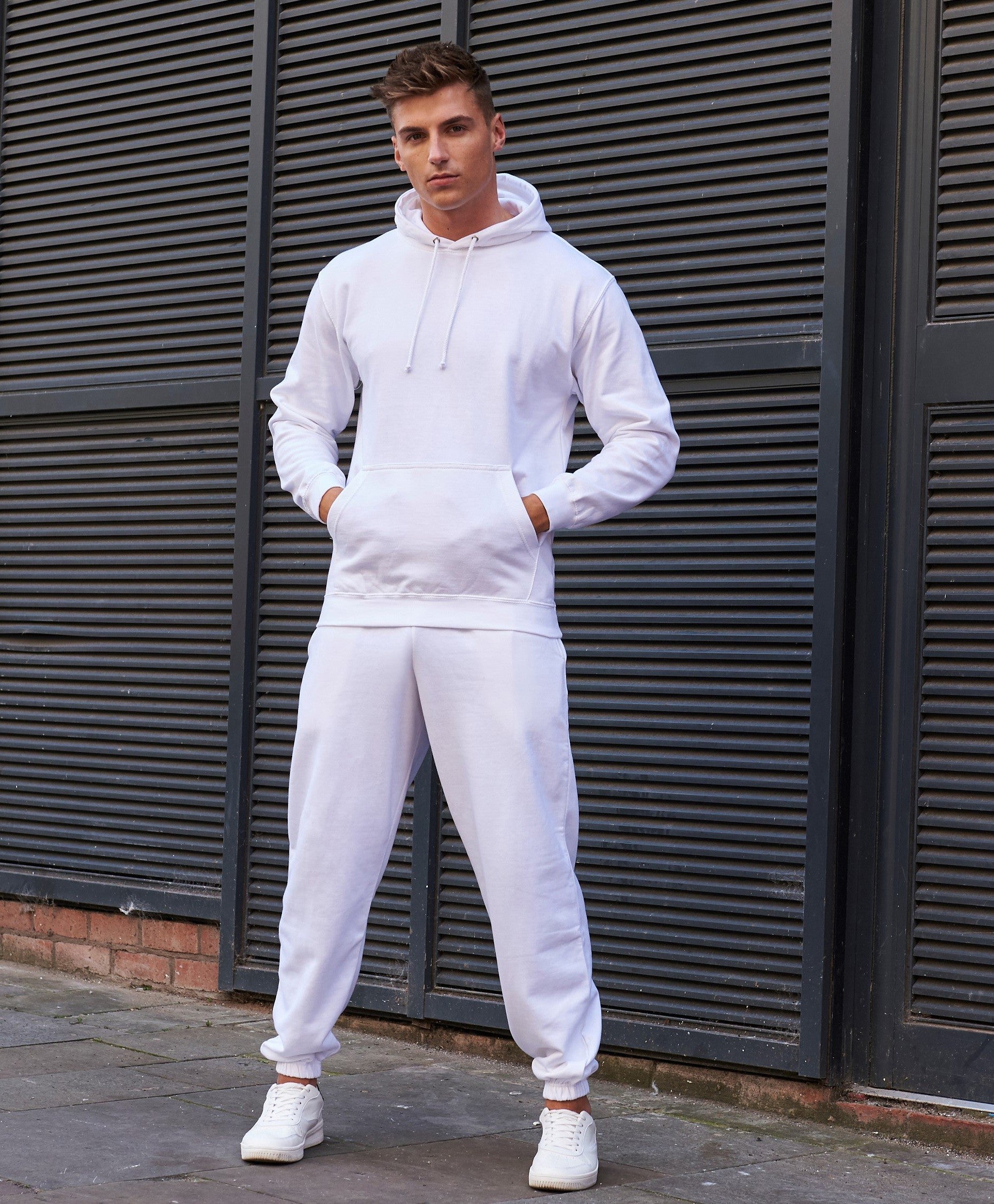 College Cuffed Sweatpants | DEEP BLACK