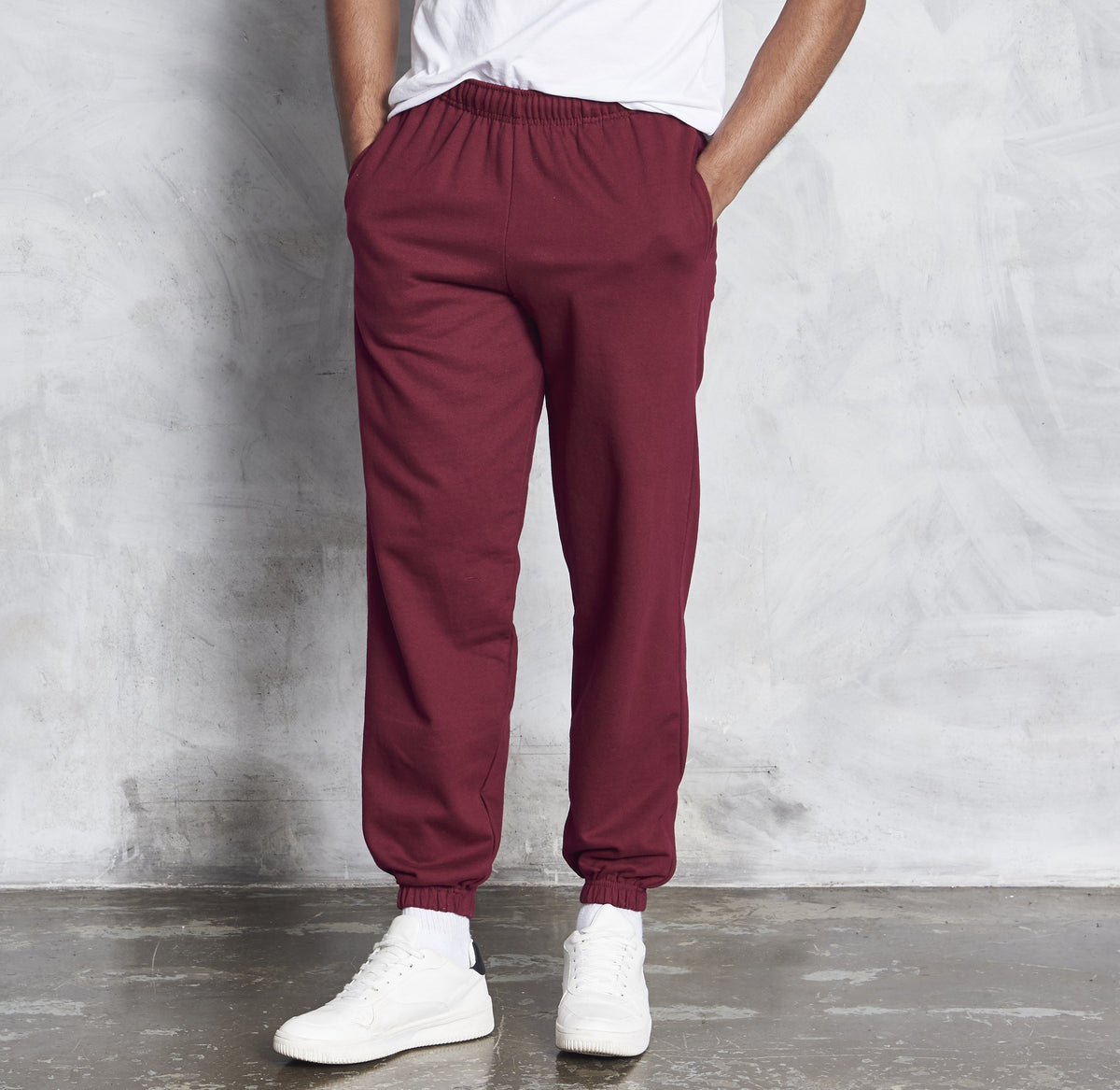 College Cuffed Sweatpants | NEW FRENCH NAVY