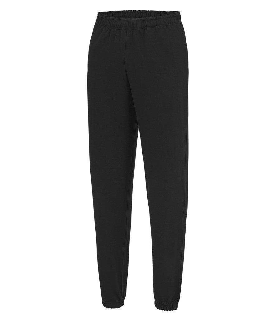 College Cuffed Sweatpants | JET BLACK