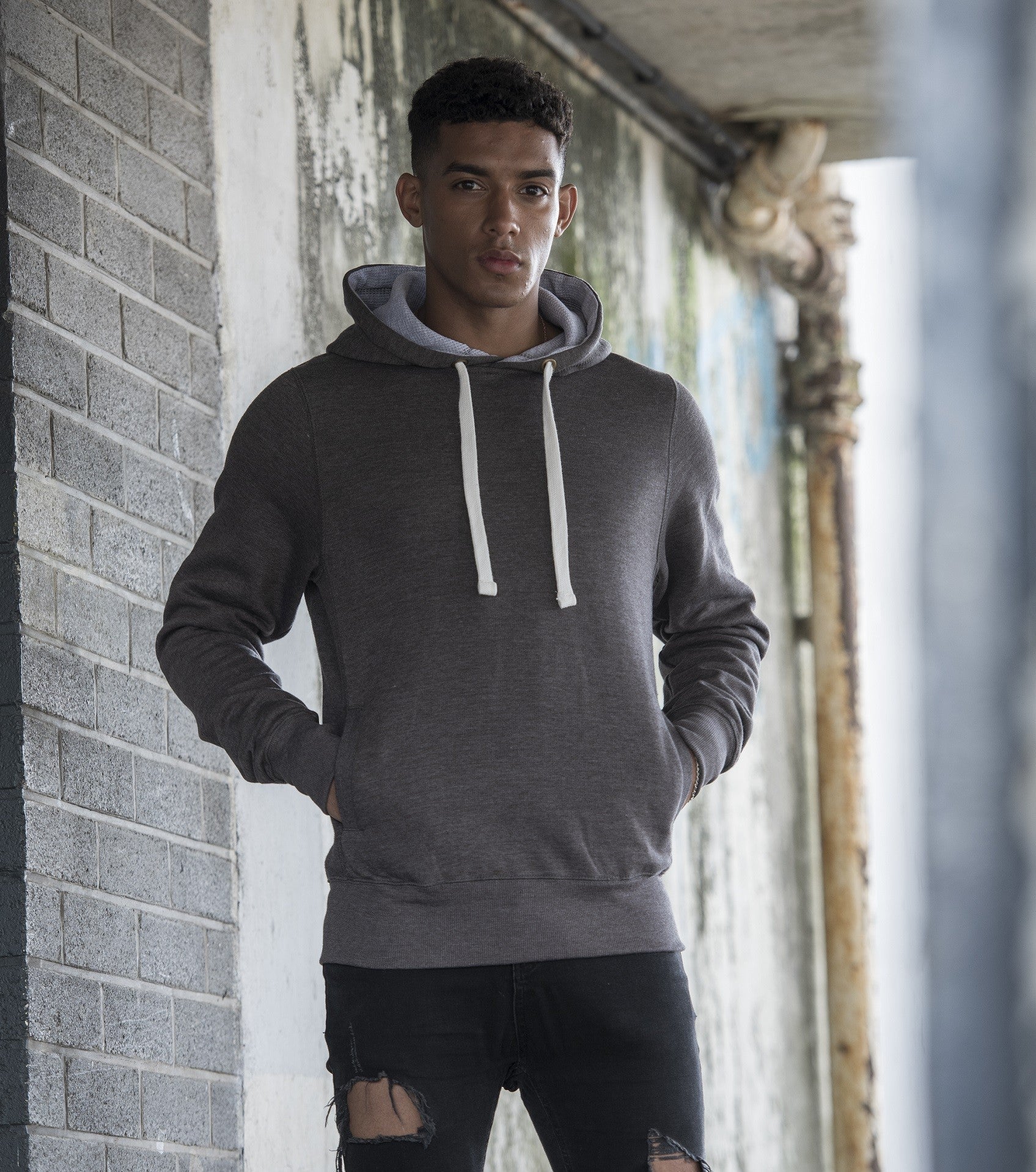 Chunky Hoodie | JET BLACK