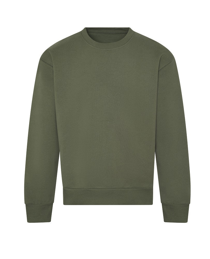 Heavyweight Signature Sweatshirt | EARTHY GREEN