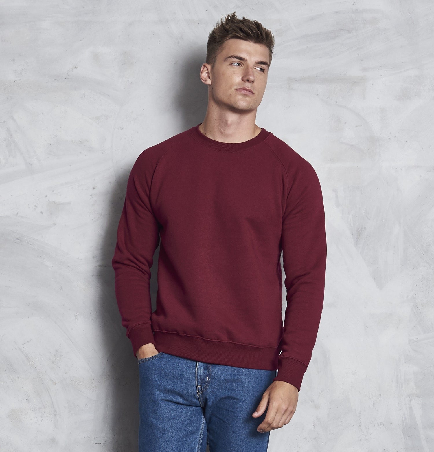 Graduate Heavyweight Sweatshirt | BURGUNDY