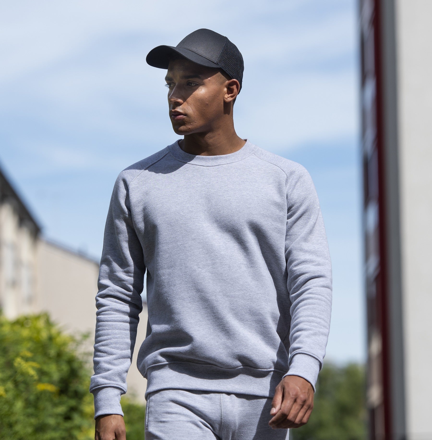 Graduate Heavyweight Sweatshirt | HEATHER GREY