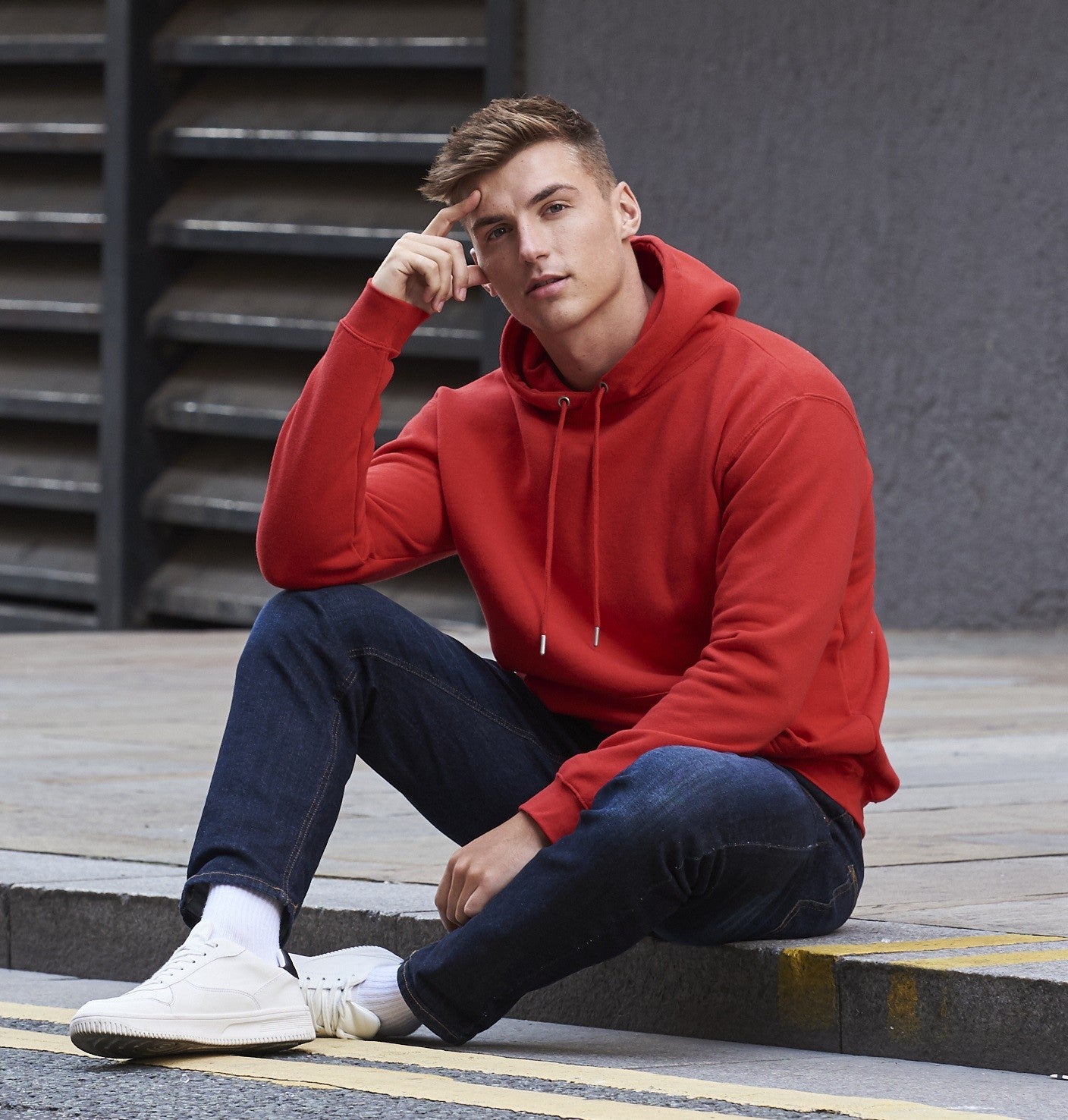 Organic Hoodie | BURGUNDY