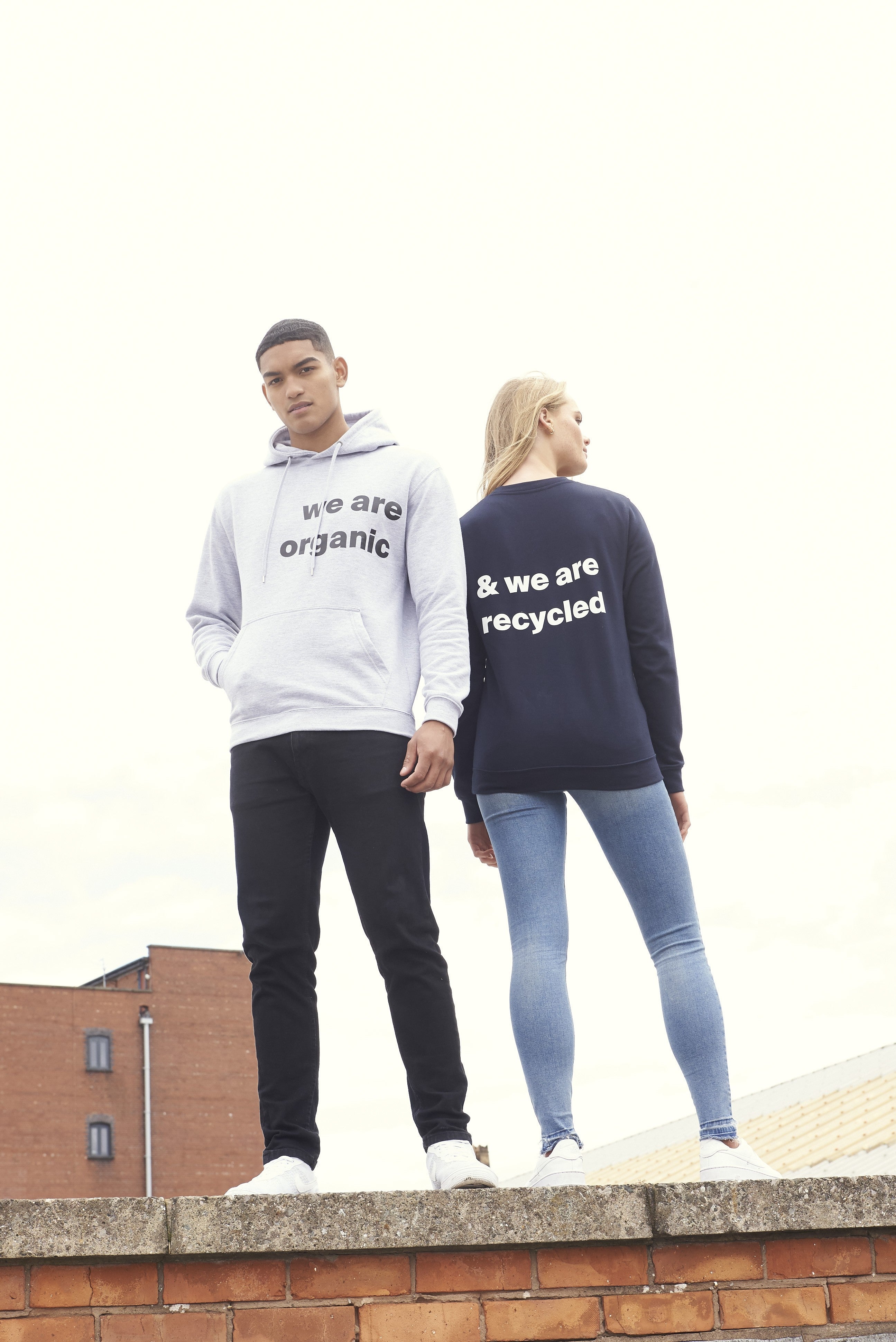 Organic Sweatshirt | DEEP BLACK