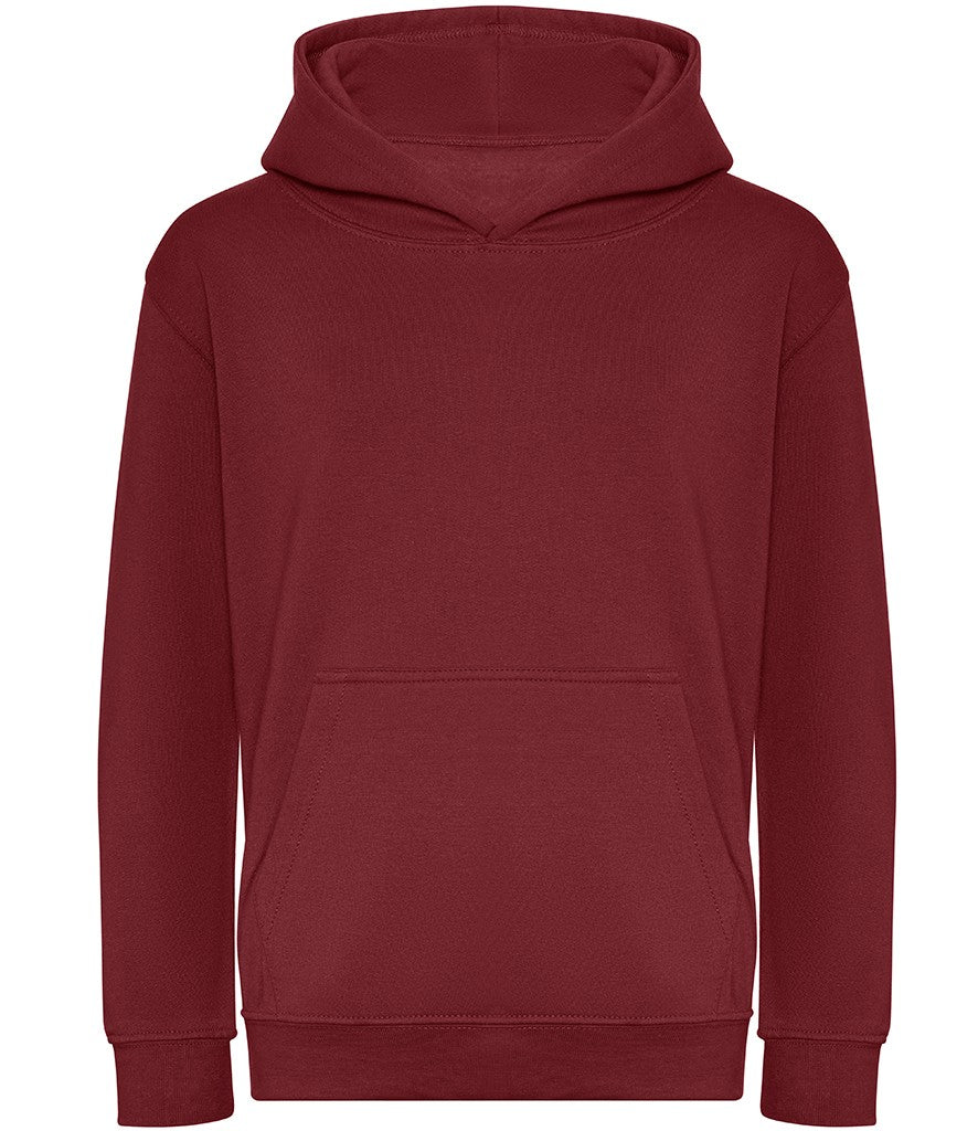 Kids Organic Hoodie | BURGUNDY