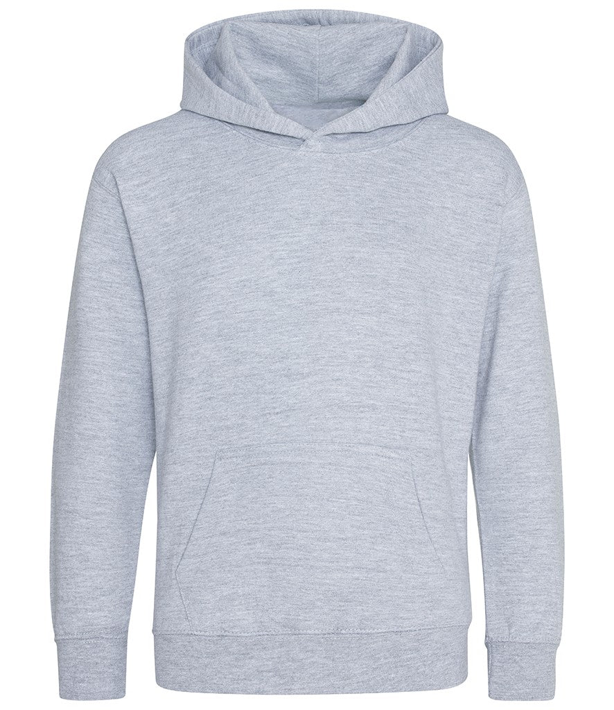 Kids Organic Hoodie | HEATHER GREY