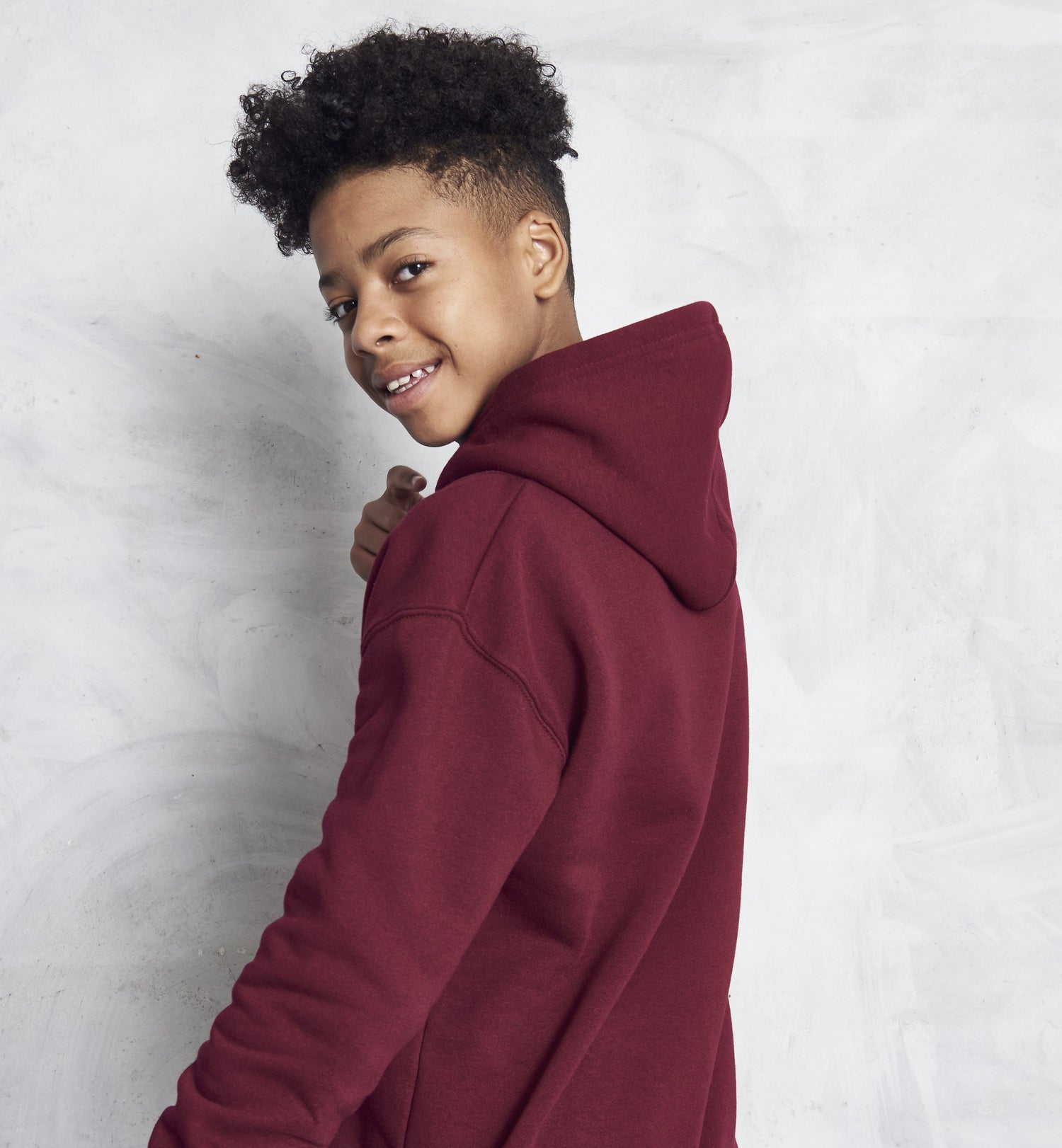 Kids Organic Hoodie | BABY PINK