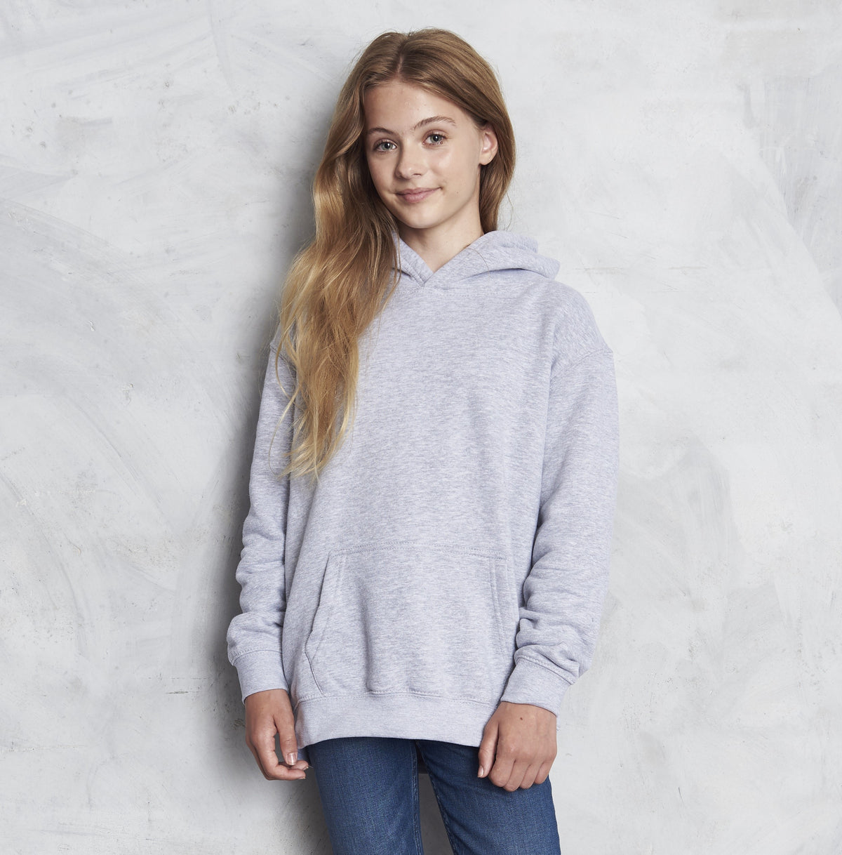 Kids Organic Hoodie | FIRE RED