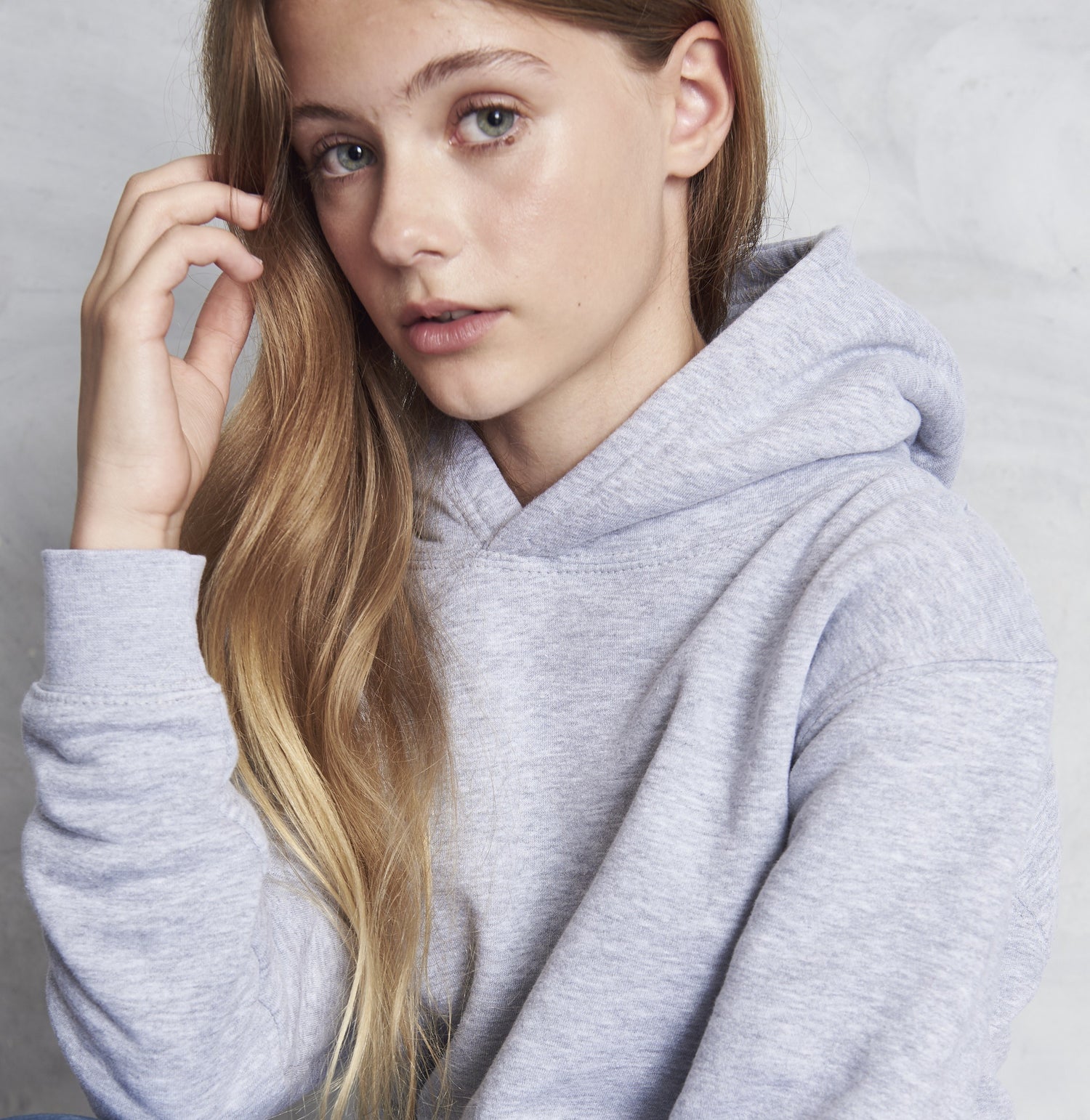 Kids Organic Hoodie | BABY PINK