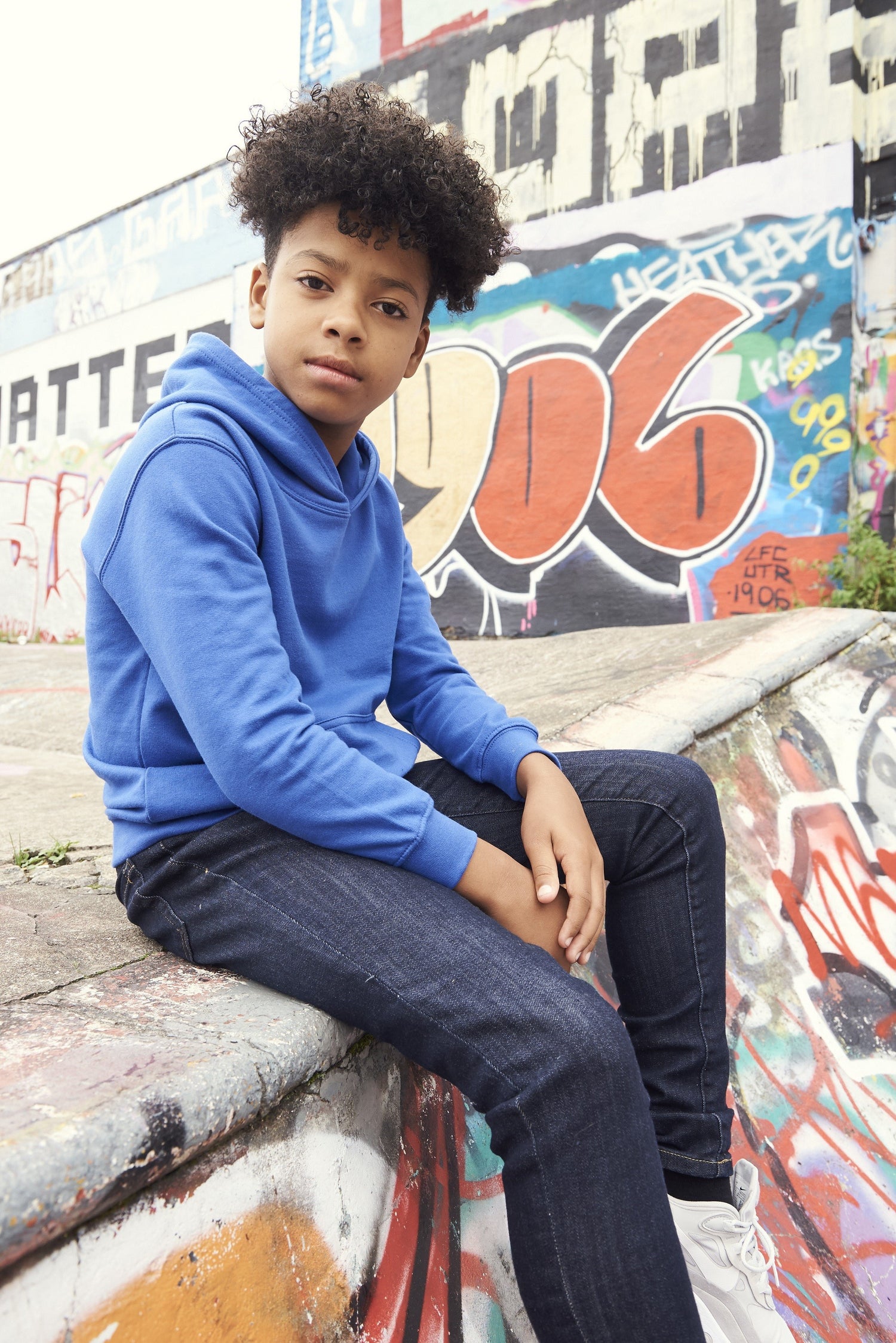 Kids Organic Hoodie | NEW FRENCH NAVY