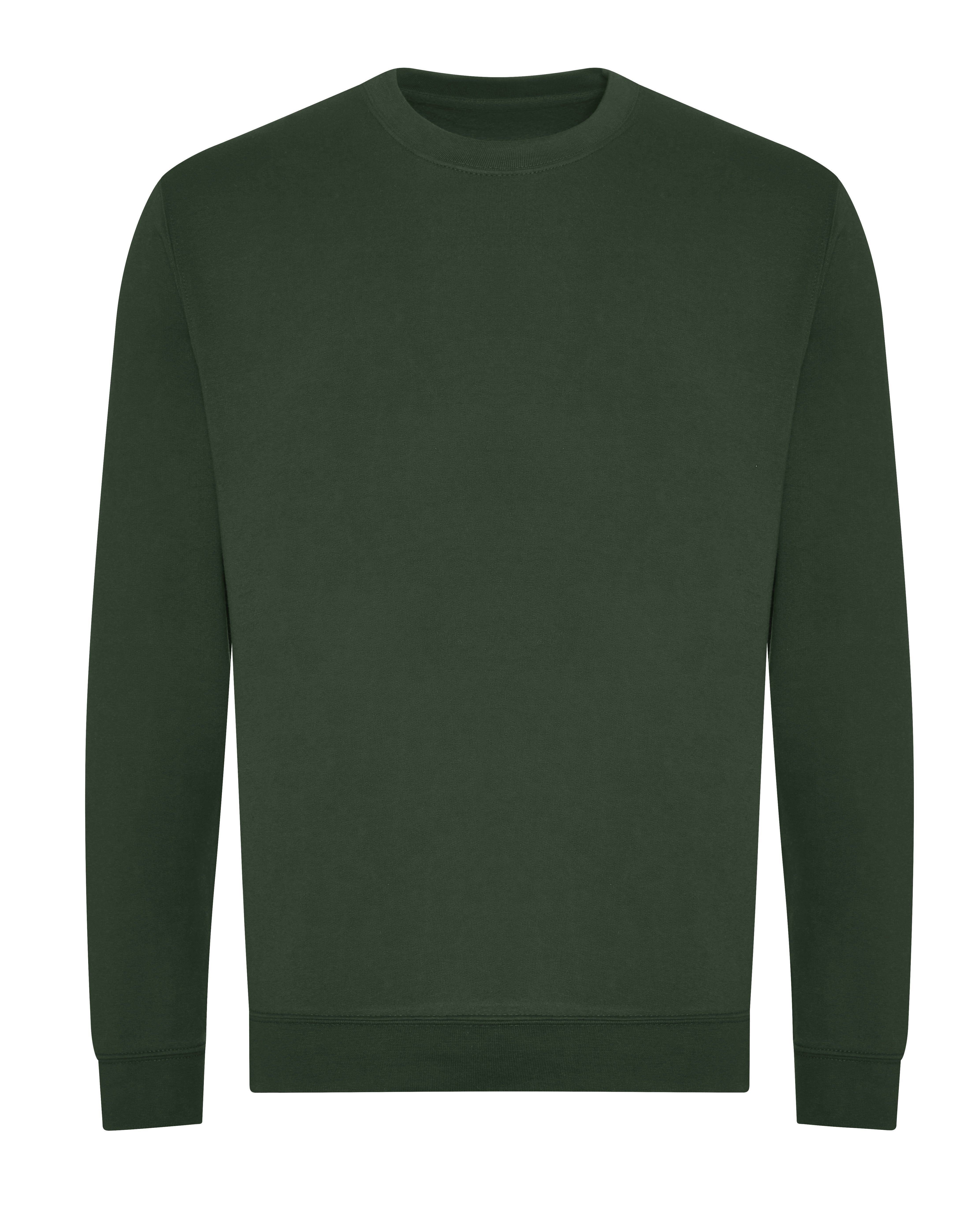 Organic Sweatshirt | BOTTLE GREEN