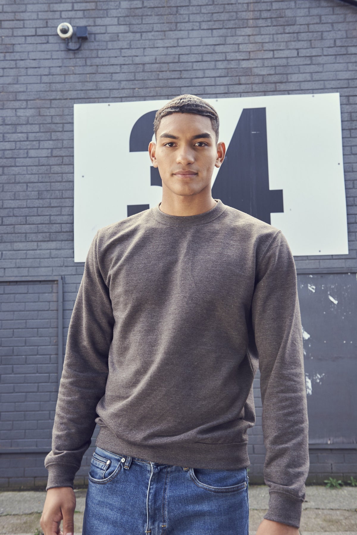 Organic Sweatshirt | DEEP BLACK
