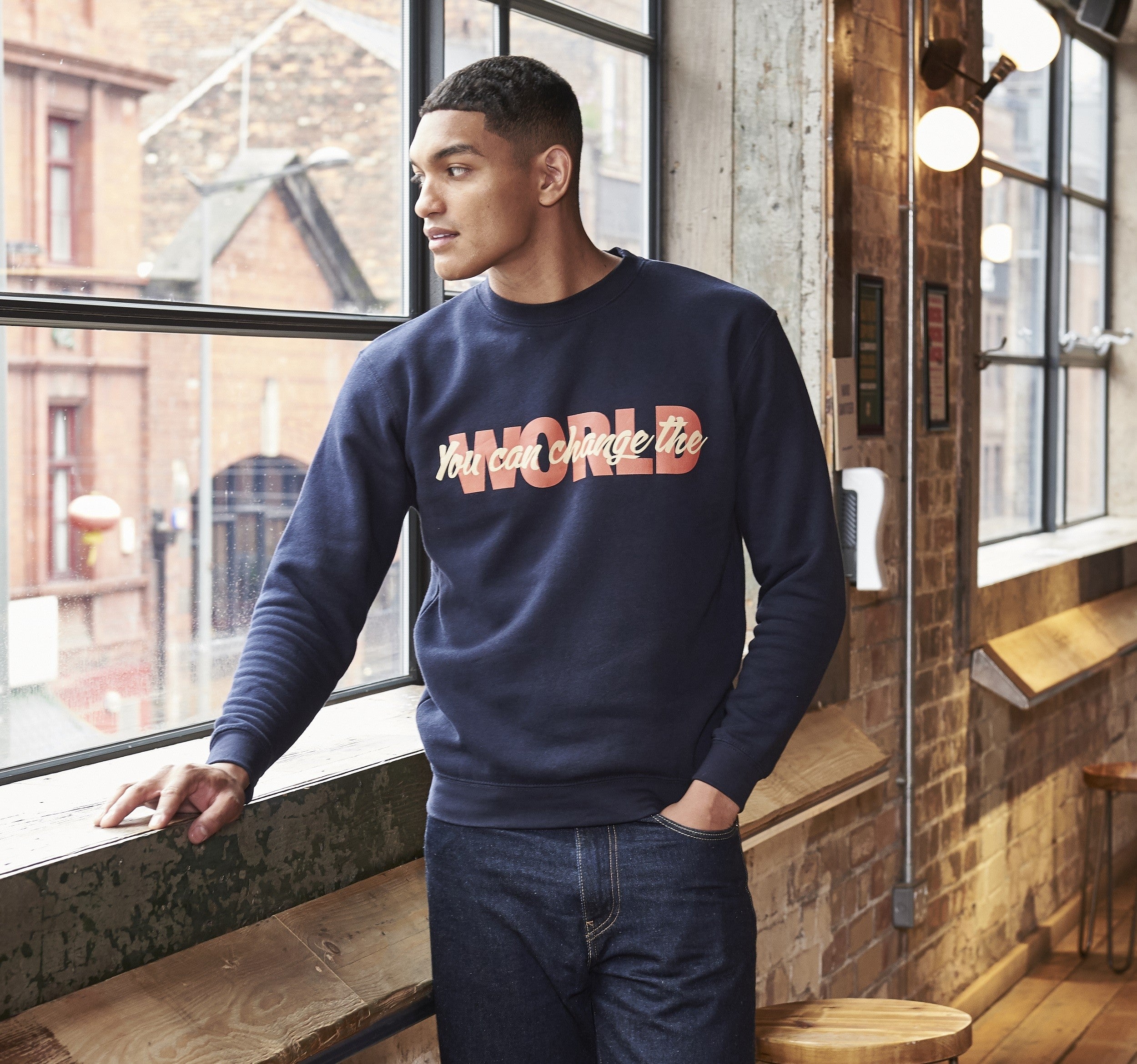 Organic Sweatshirt | HEATHER GREY