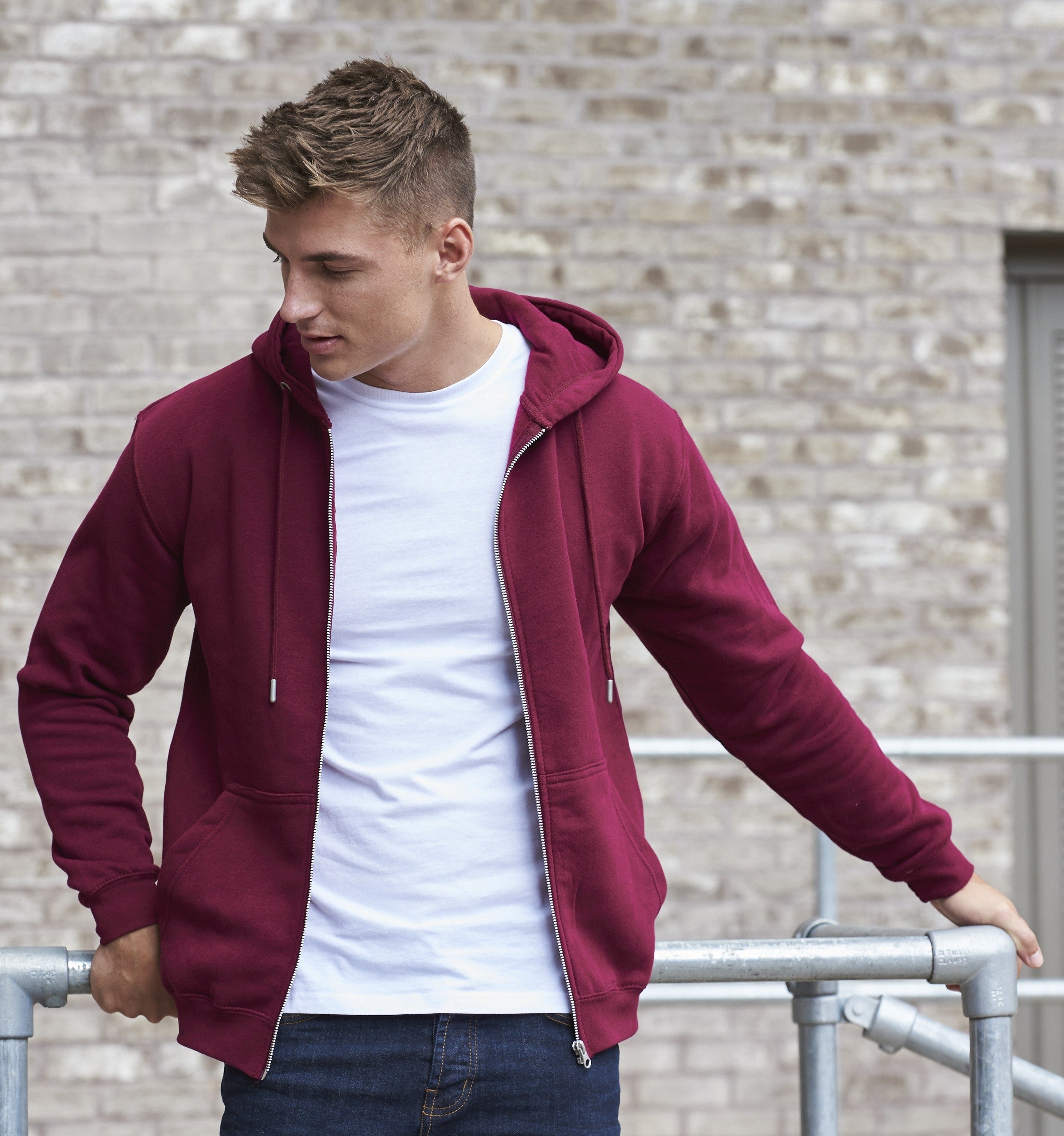 Organic Zoodie | BURGUNDY