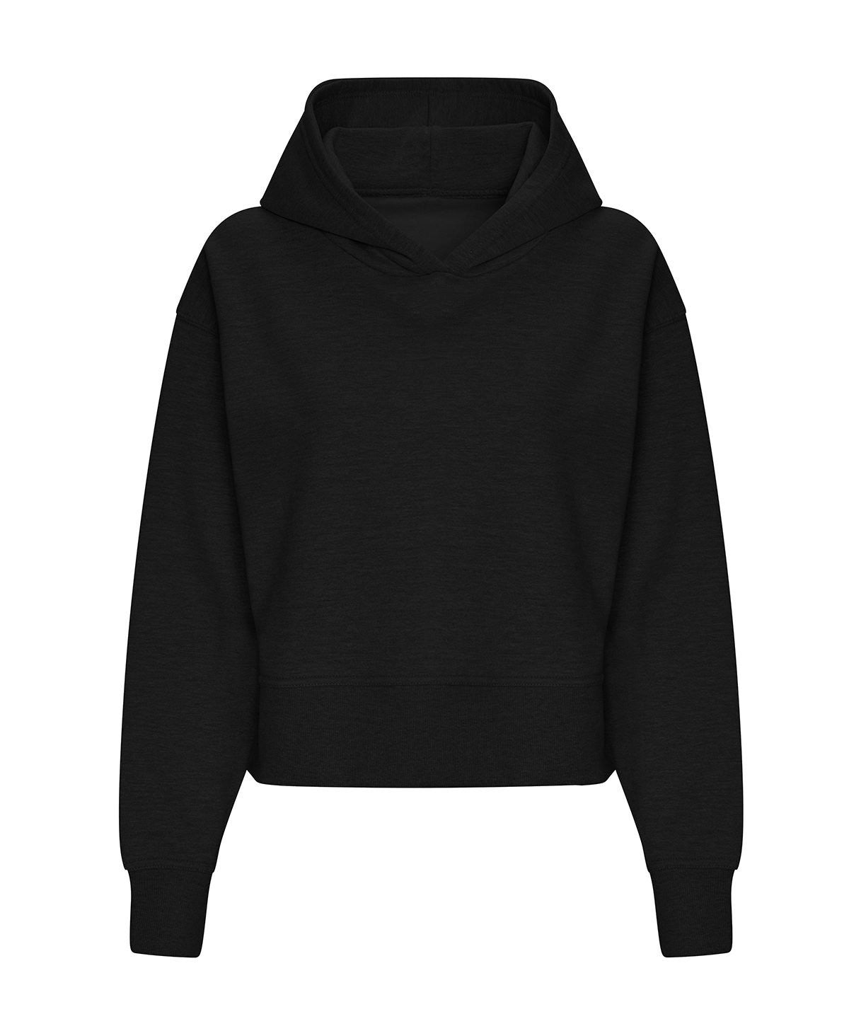 Ladies Relaxed Hoodie | BLACK