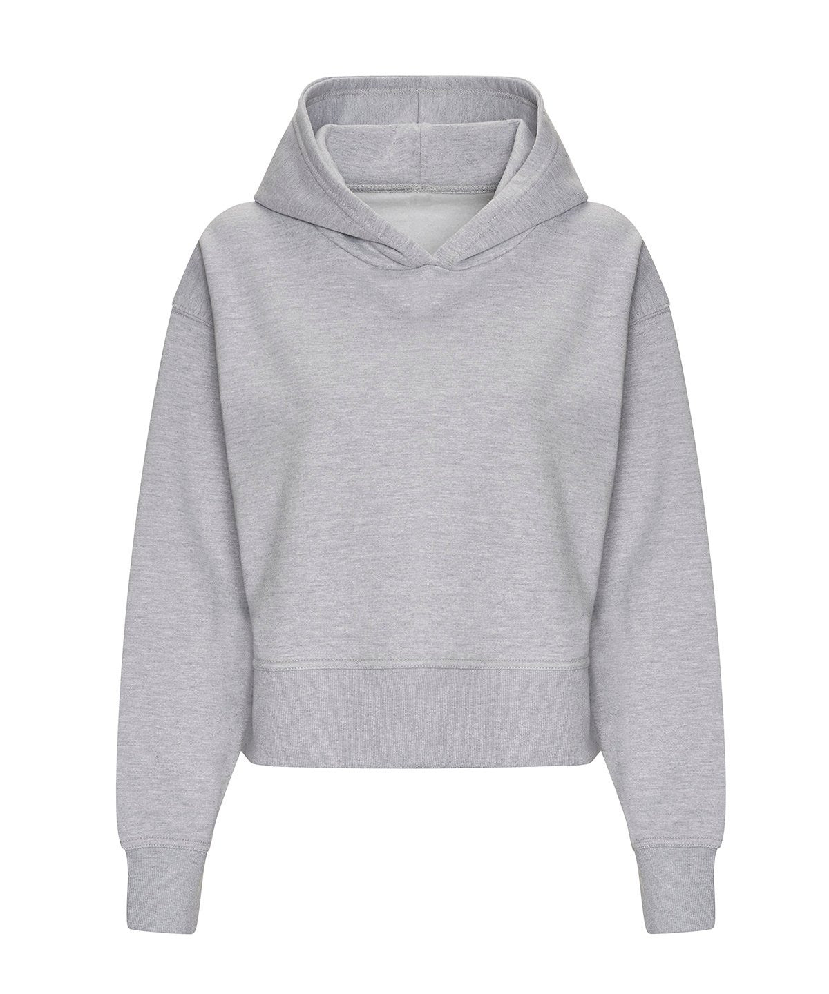 Ladies Relaxed Hoodie | HEATHER GREY