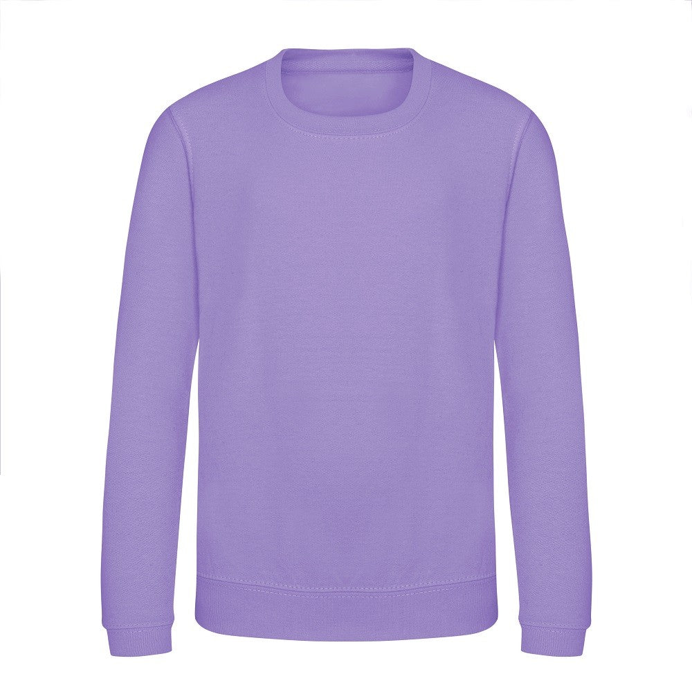 Kids AWDis Sweatshirt | DIGITAL LAVENDER