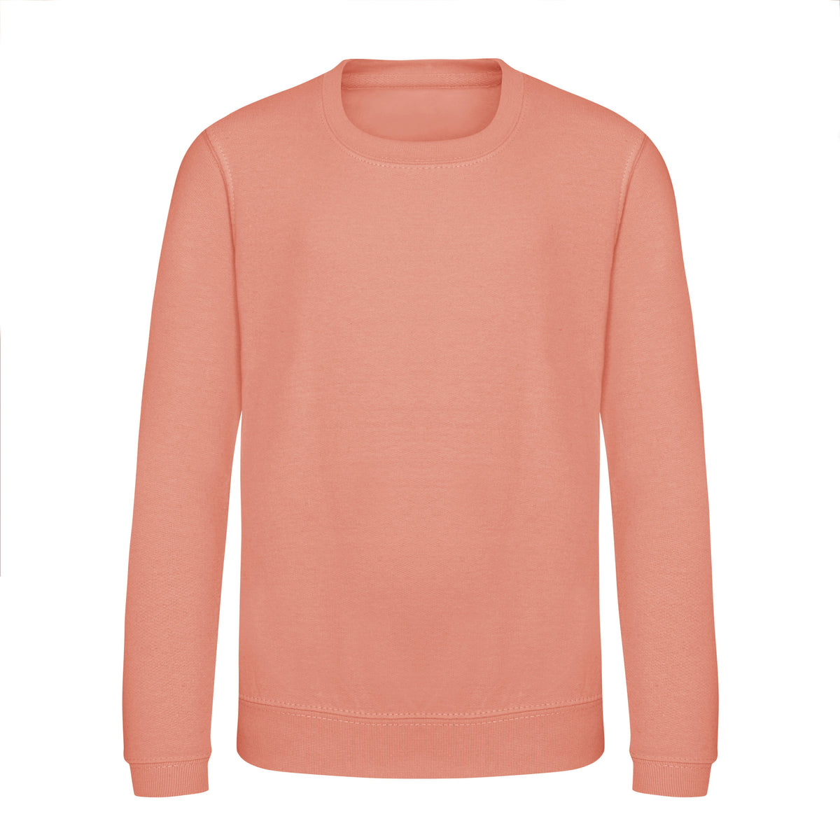 Kids AWDis Sweatshirt | DUSTY PINK
