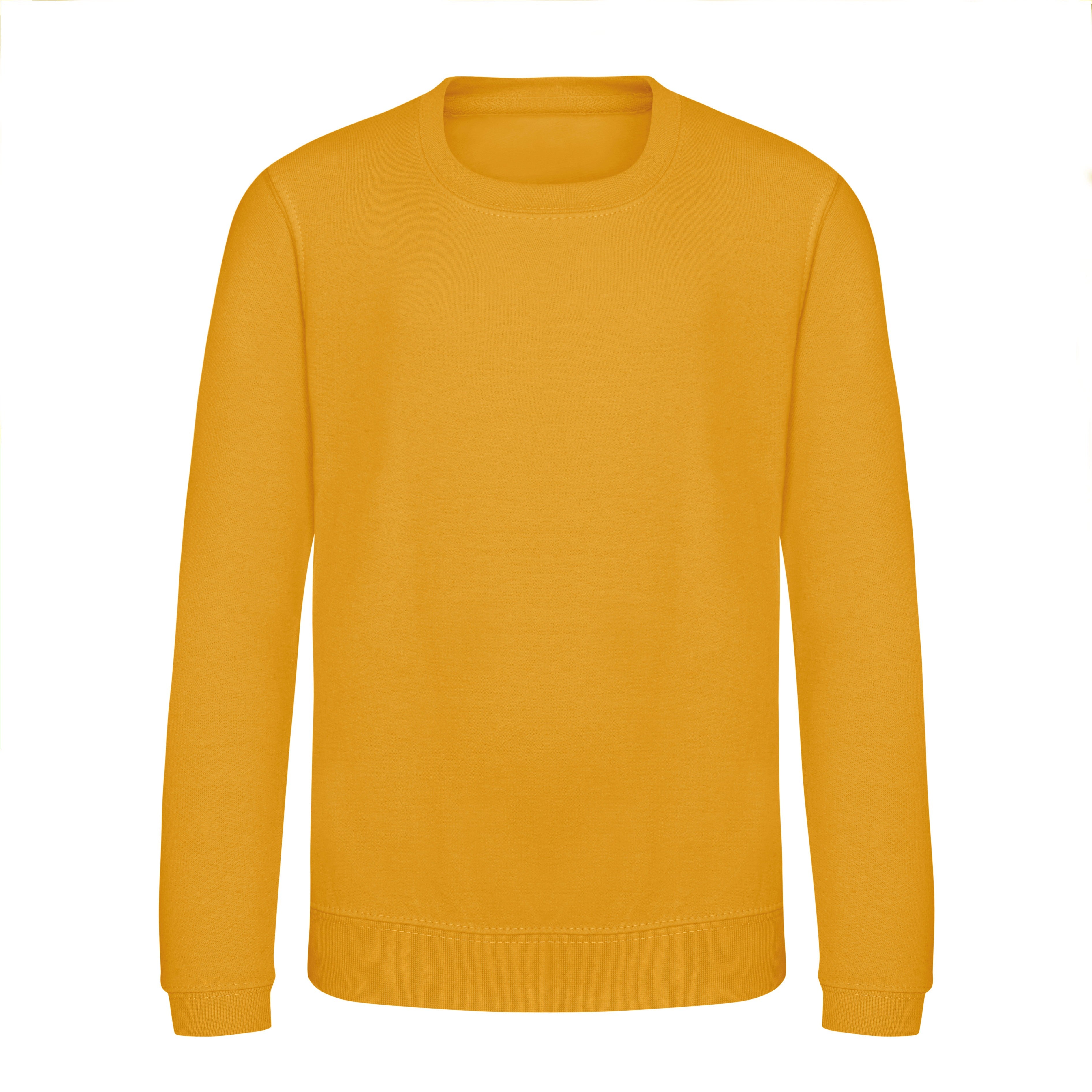 Kids AWDis Sweatshirt | MUSTARD