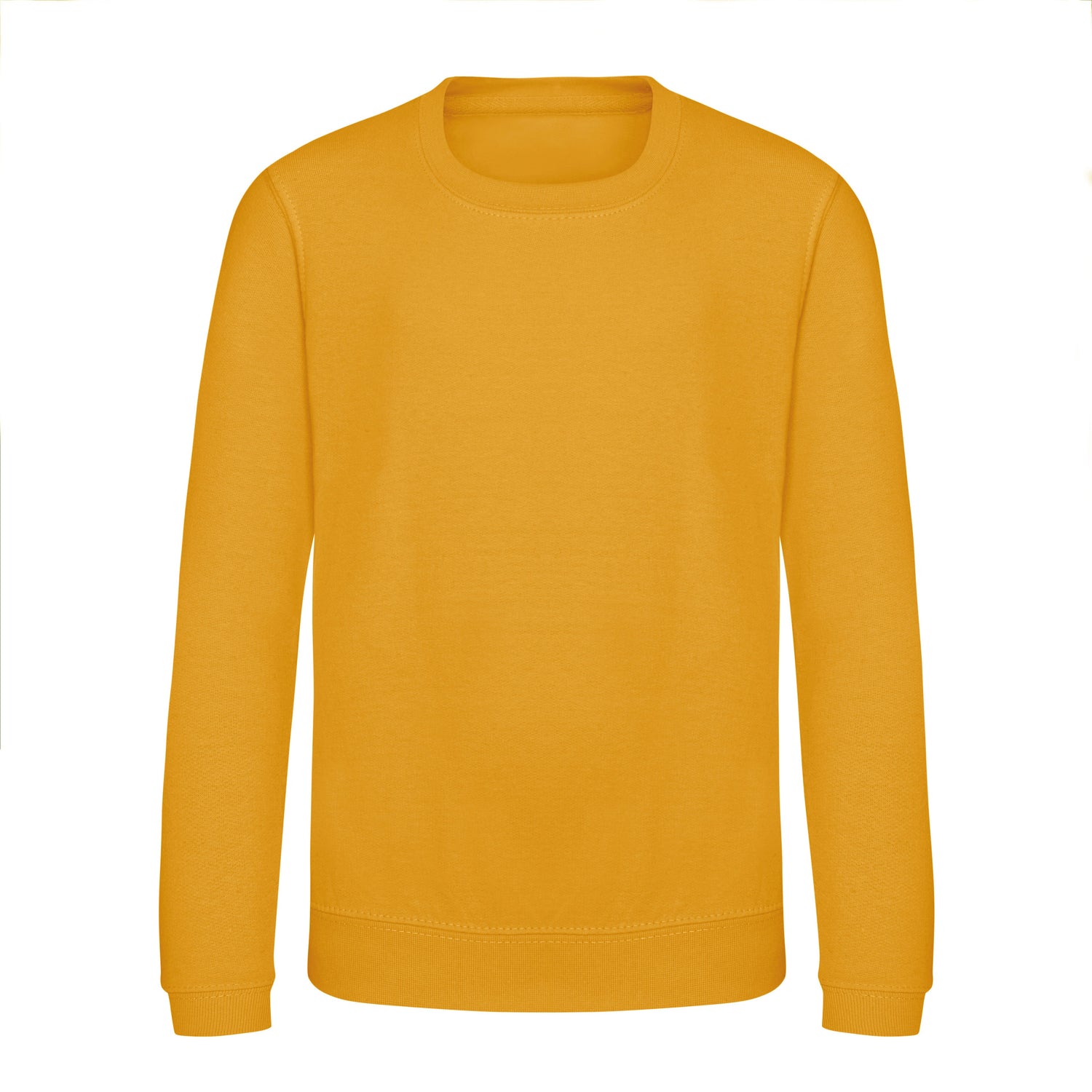 Kids AWDis Sweatshirt | MUSTARD