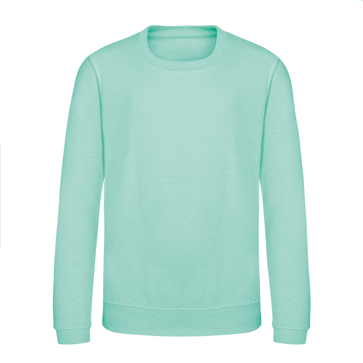 Kids AWDis Sweatshirt | PEPPERMINT