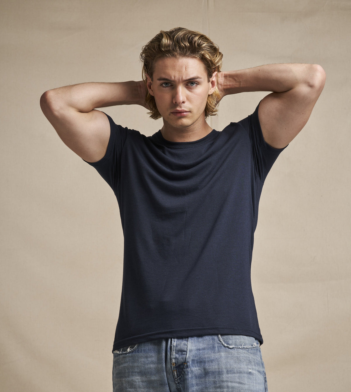 Tri-Blend T | HEATHER NAVY