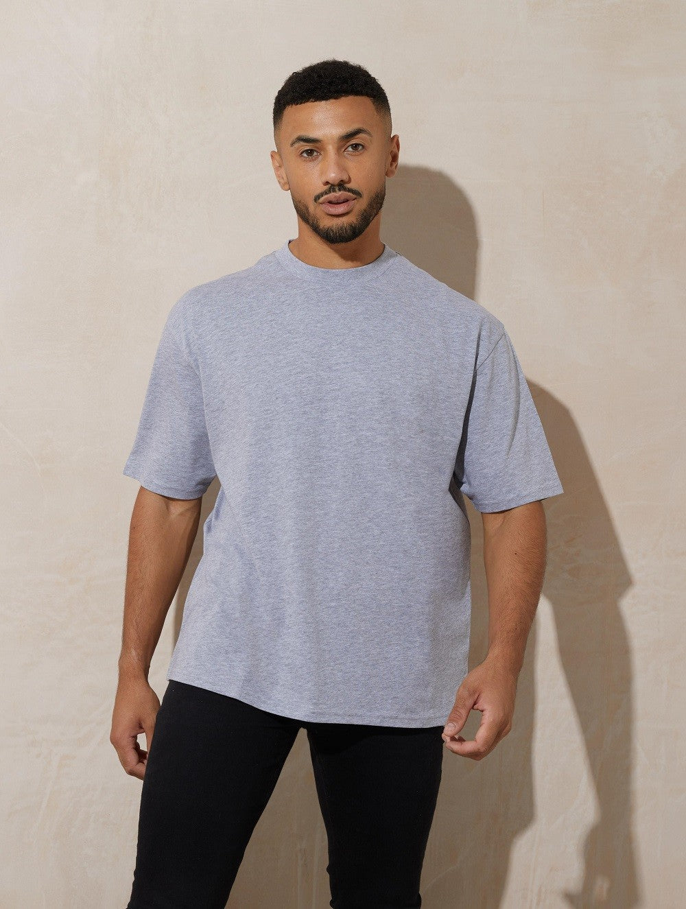 Oversized 100 T | HEATHER GREY