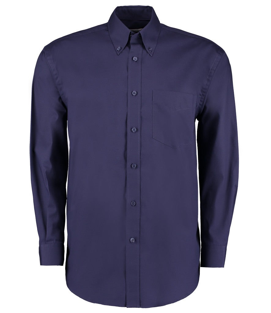Long Sleeved Corporate Oxford Shirt | MIDNIGHT NAVY