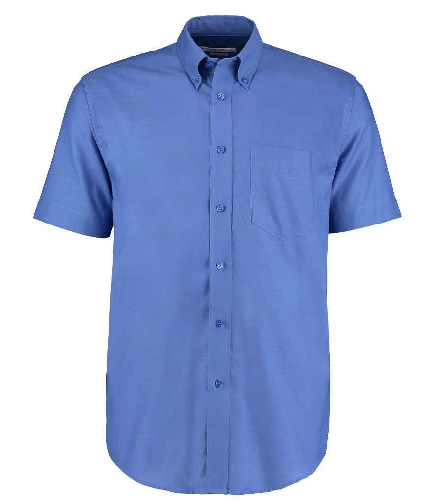 Workwear Short Sleeve Oxford Shirt | ITALIAN BLUE