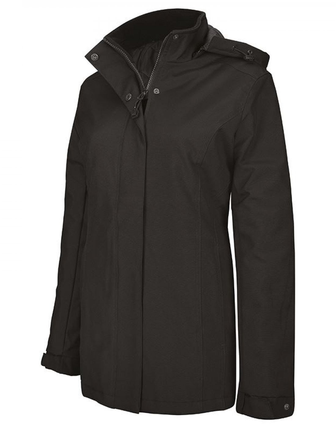 Ladies Parka Jacket | BLACK