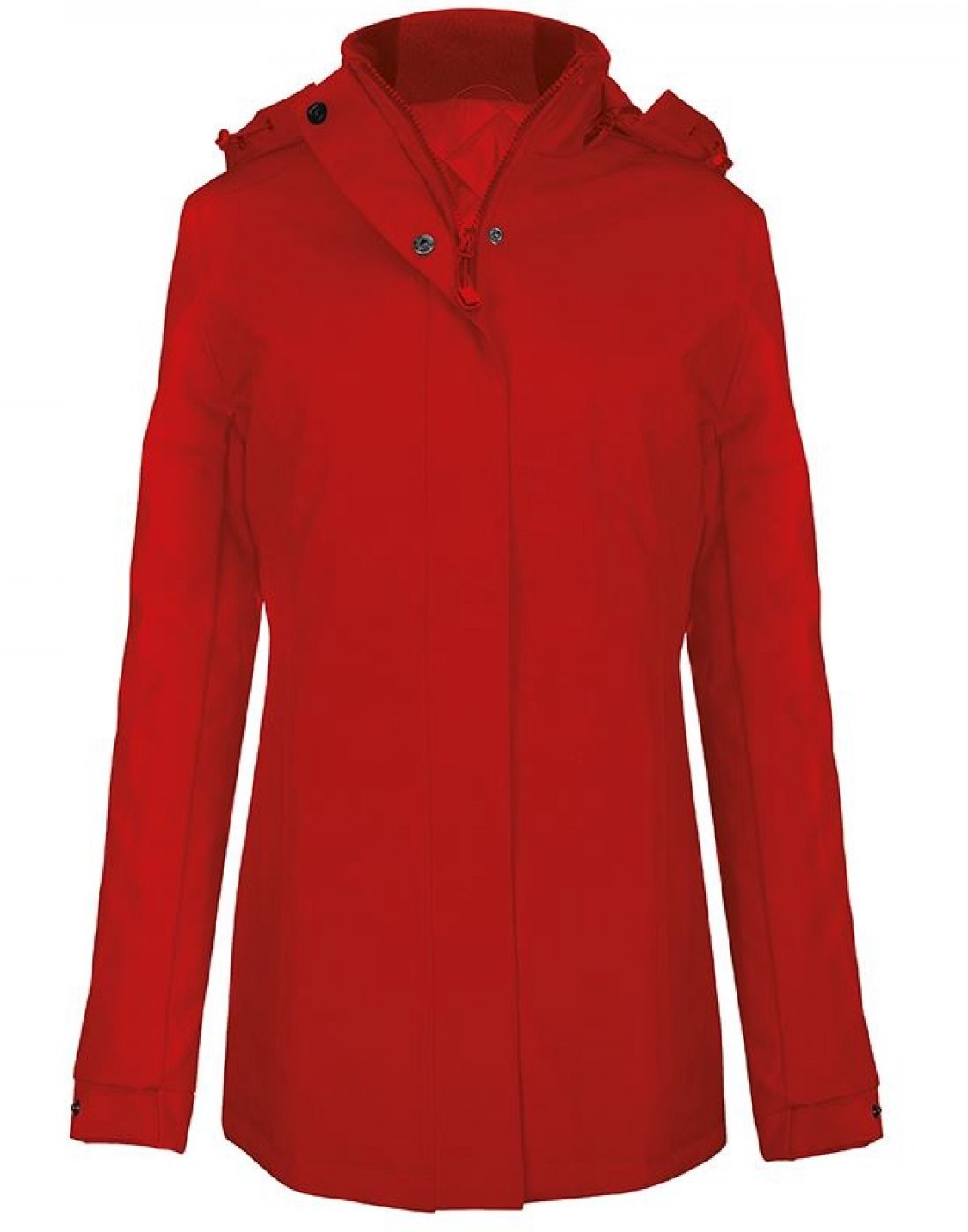 Ladies Parka Jacket | RED