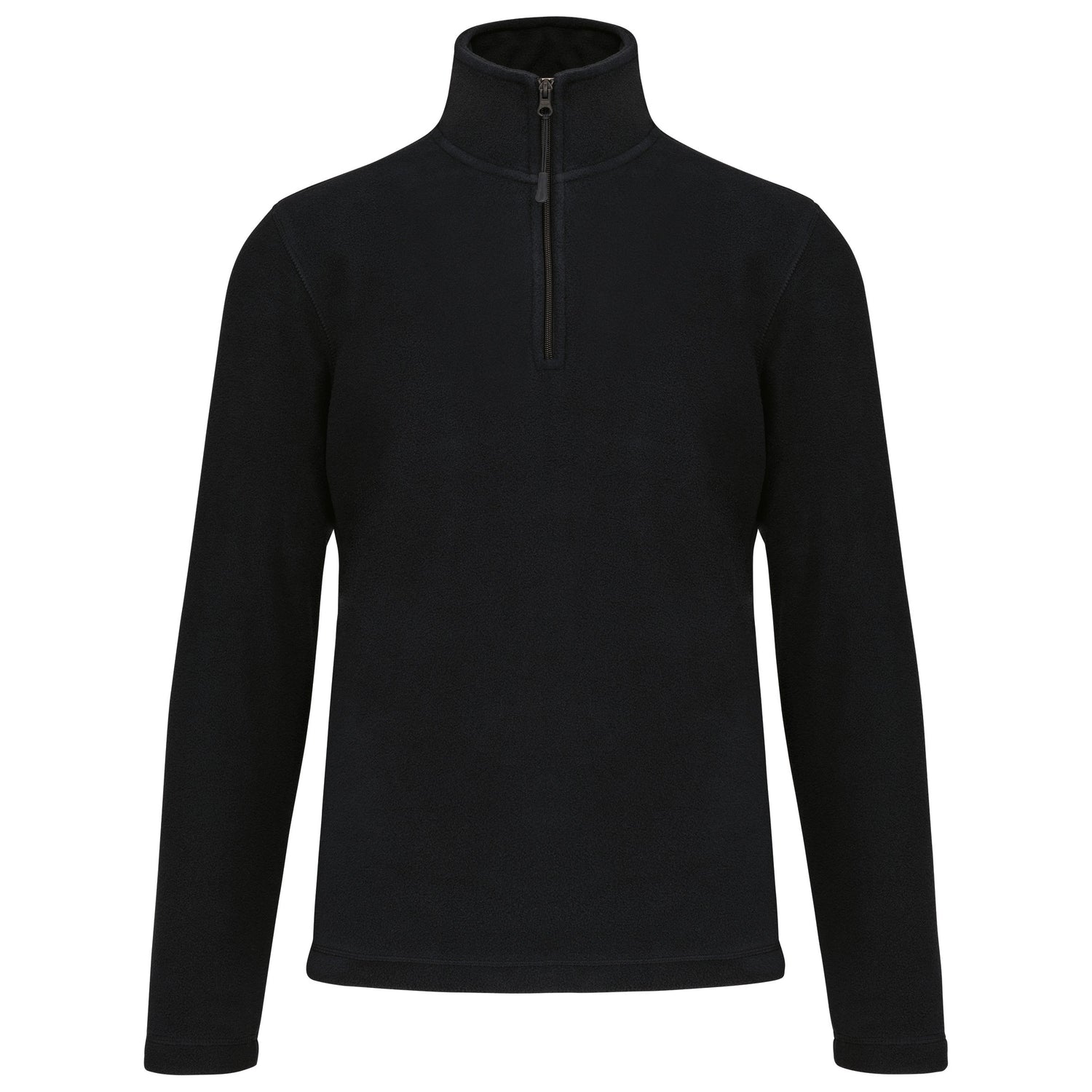 Enzo Quarter Zip Fleece | BLACK