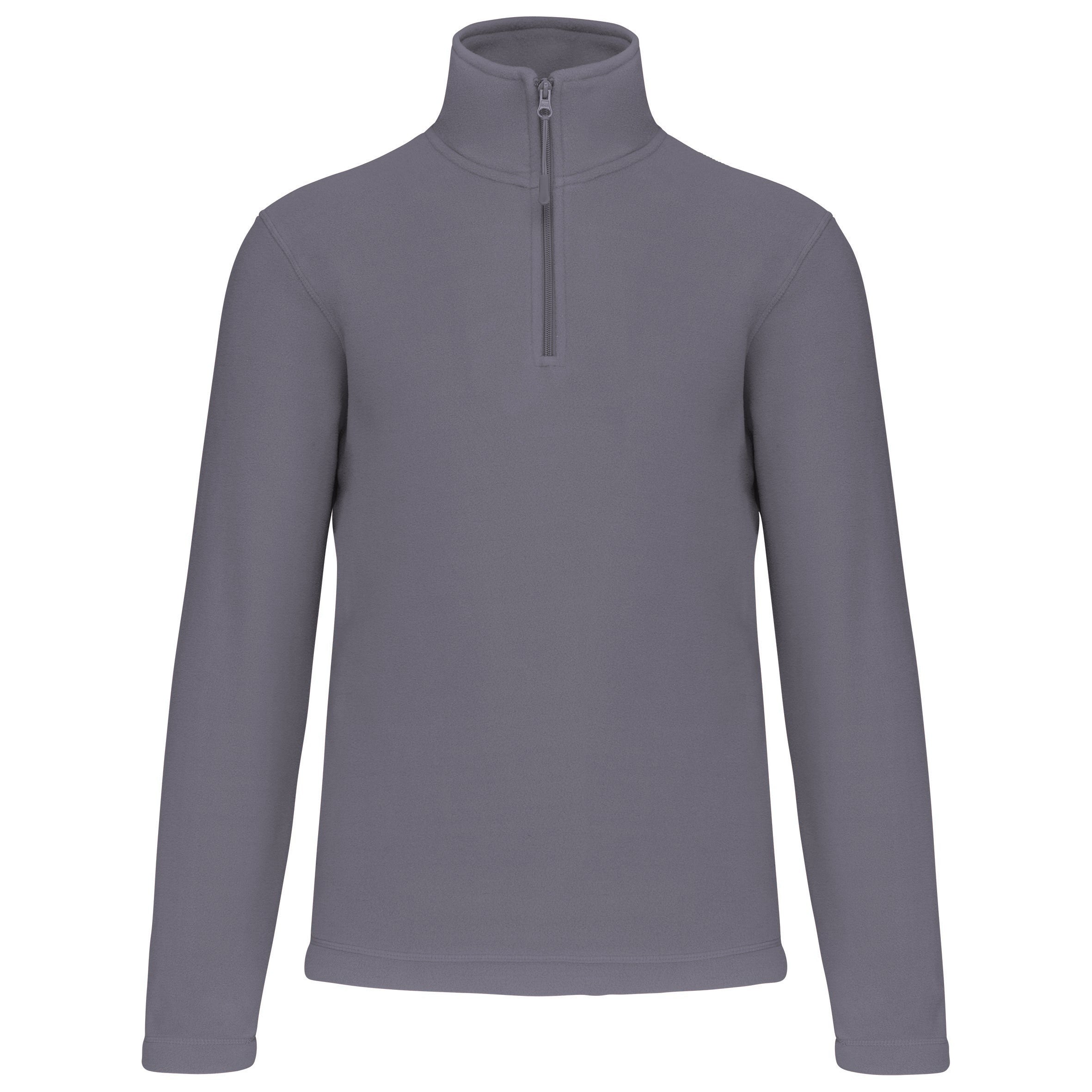 Enzo Quarter Zip Fleece | CONVOY GREY