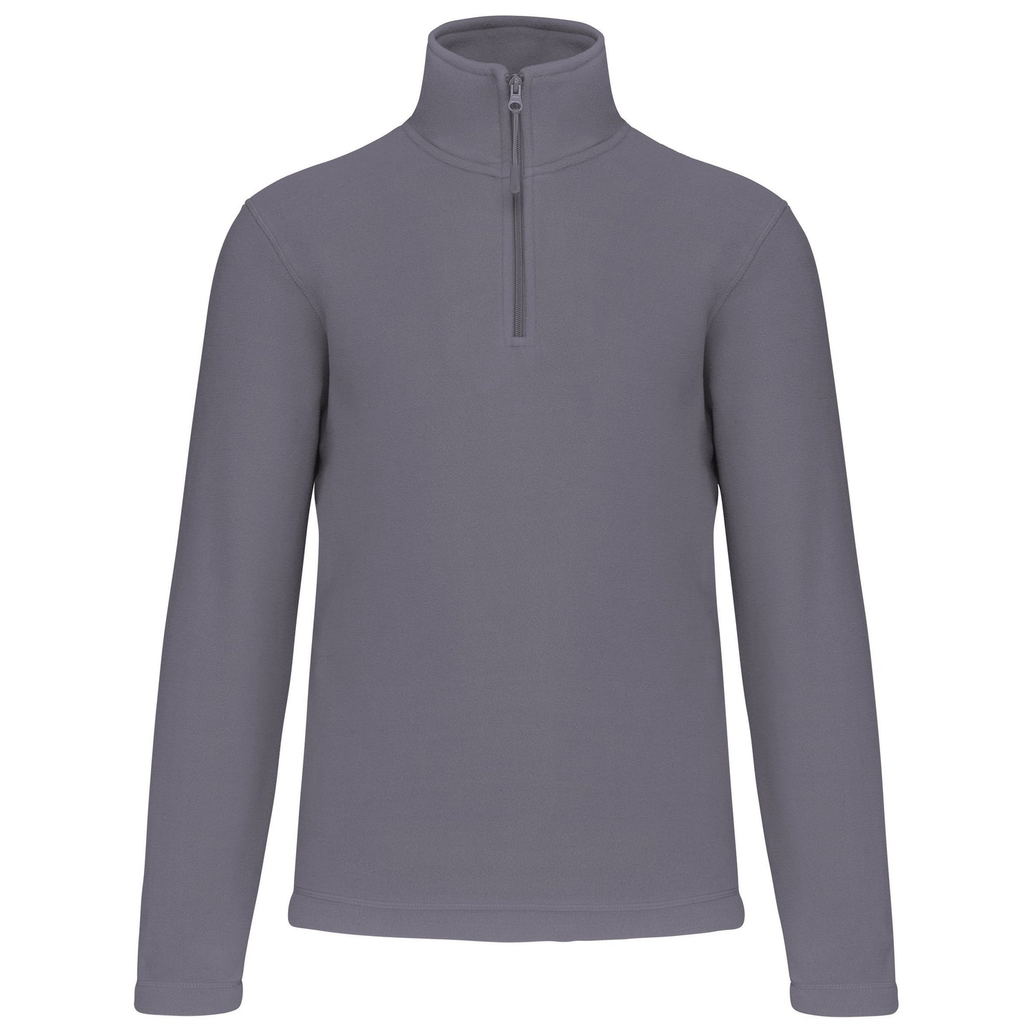 Enzo Quarter Zip Fleece | CONVOY GREY