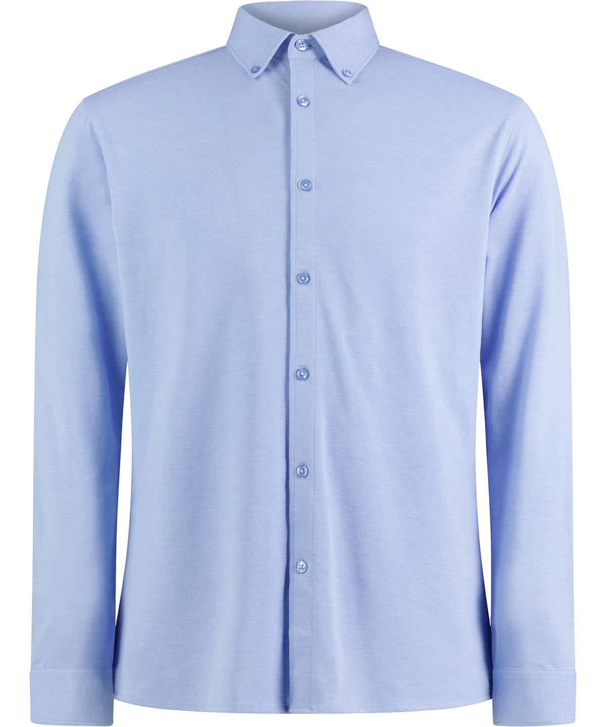 Long Sleeve Superwash Pique Shirt | LIGHT HEATHER BLUE