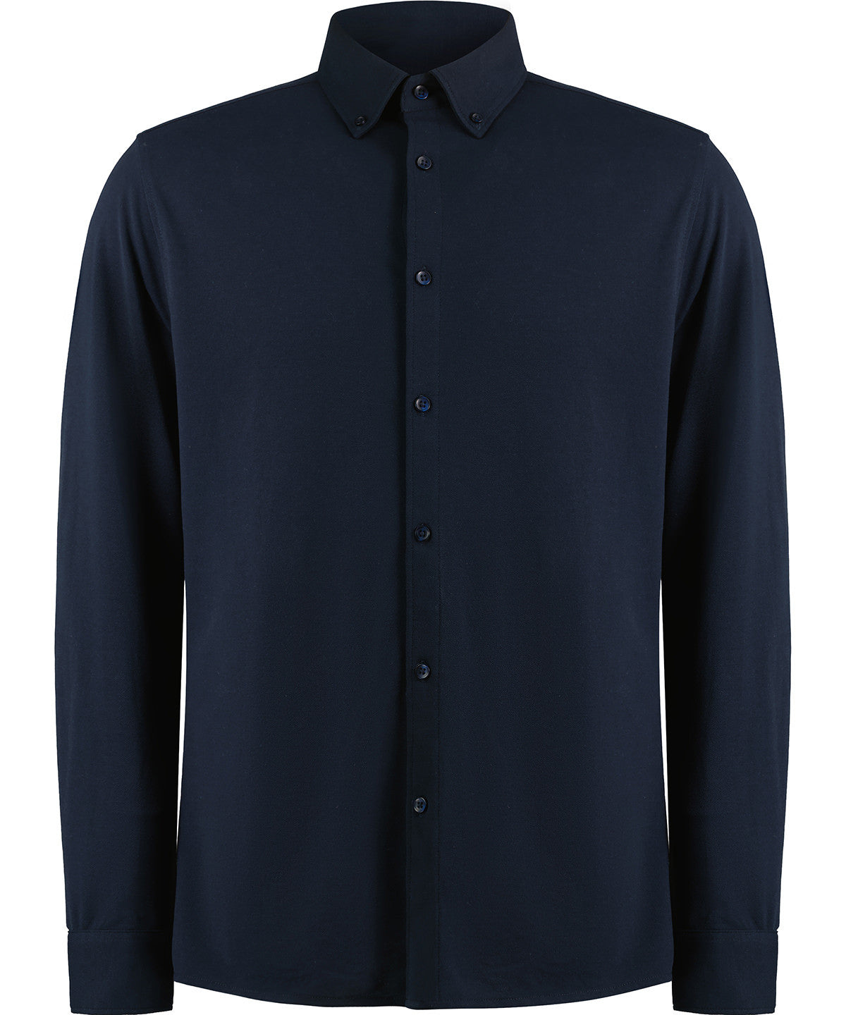 Long Sleeve Superwash Pique Shirt | NAVY