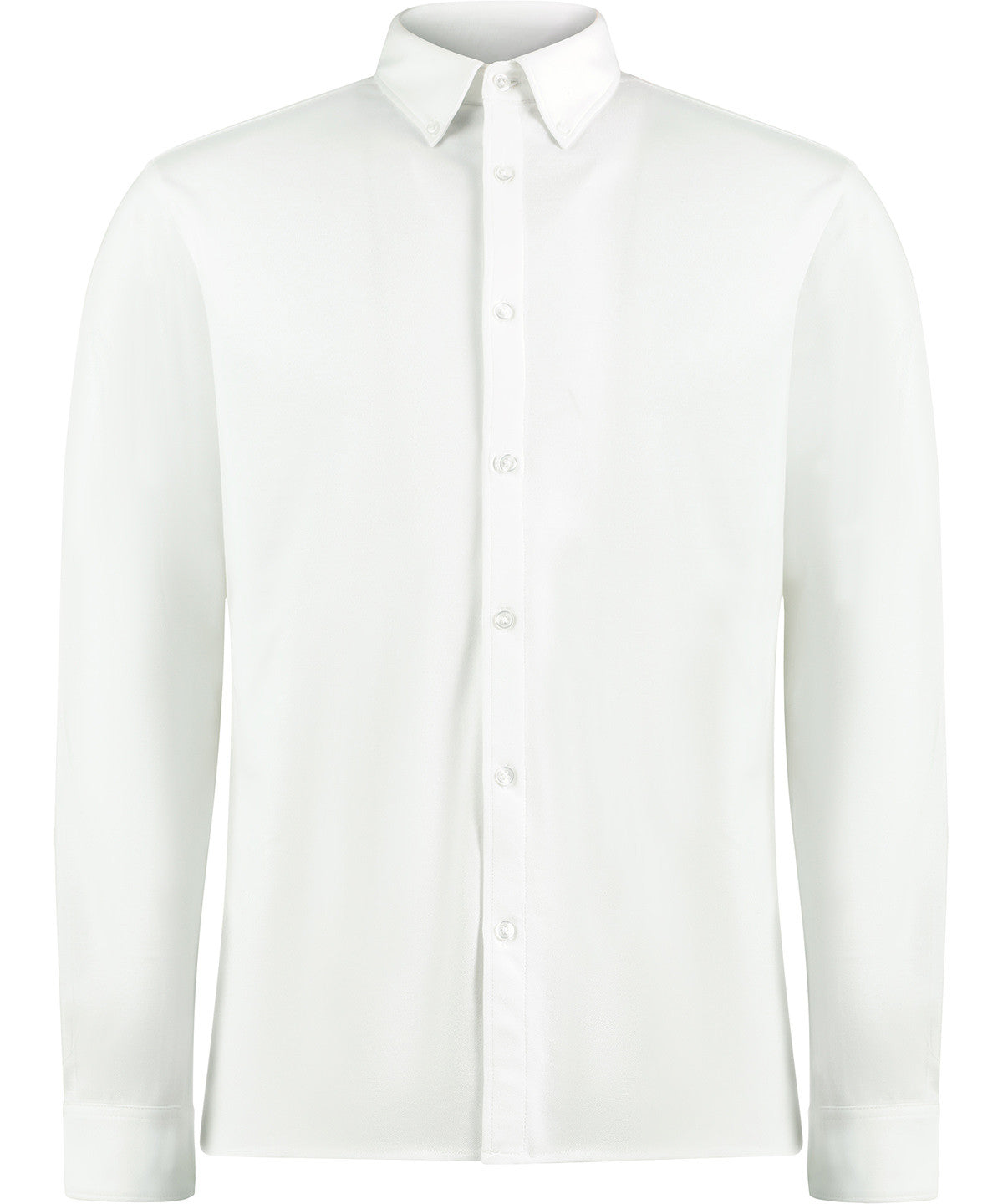 Long Sleeve Superwash Pique Shirt | WHITE