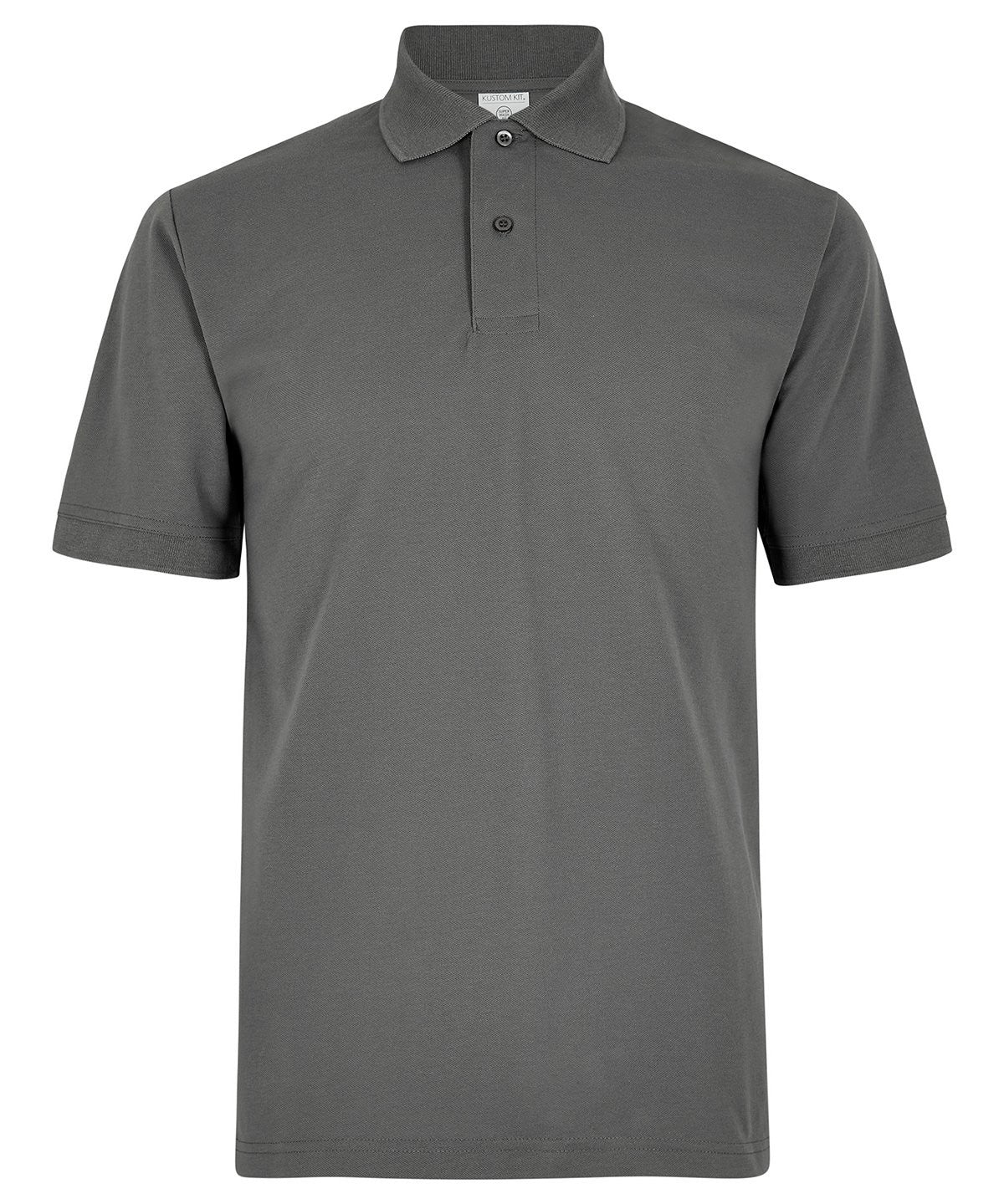 Regular fit recycled Superwash Polo | GRAPHITE