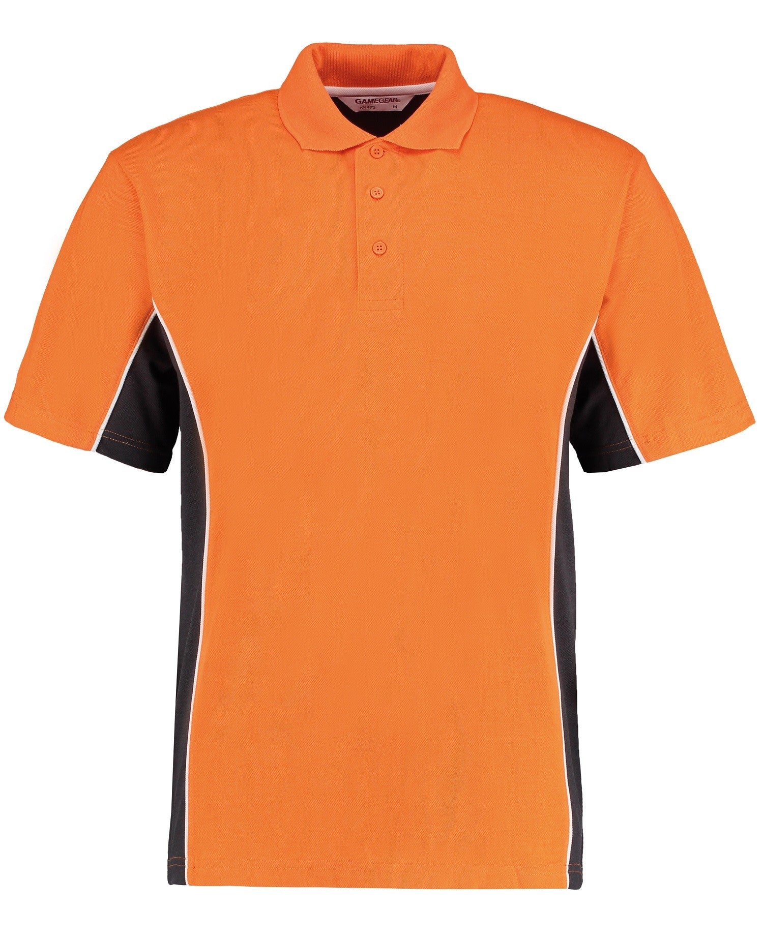 Gamegear Track Polo | ORANGE/GRAPHITE/WHITE