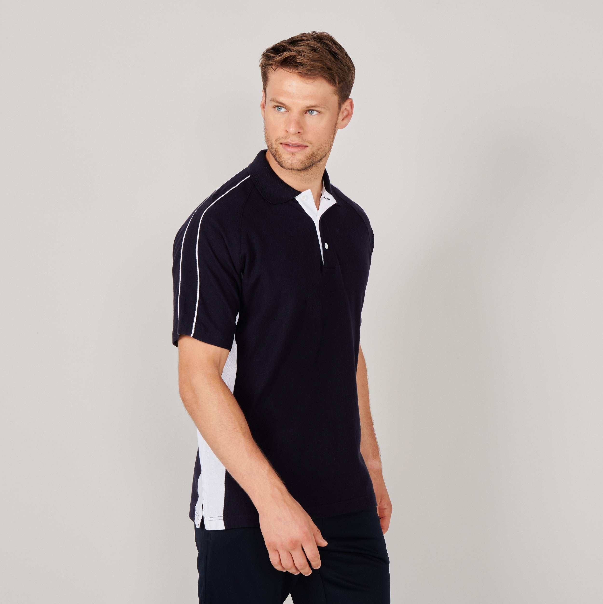 Sports Polo | NAVY/WHITE