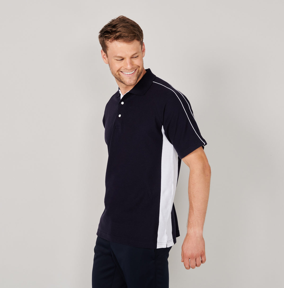 Sports Polo | BLACK/RED